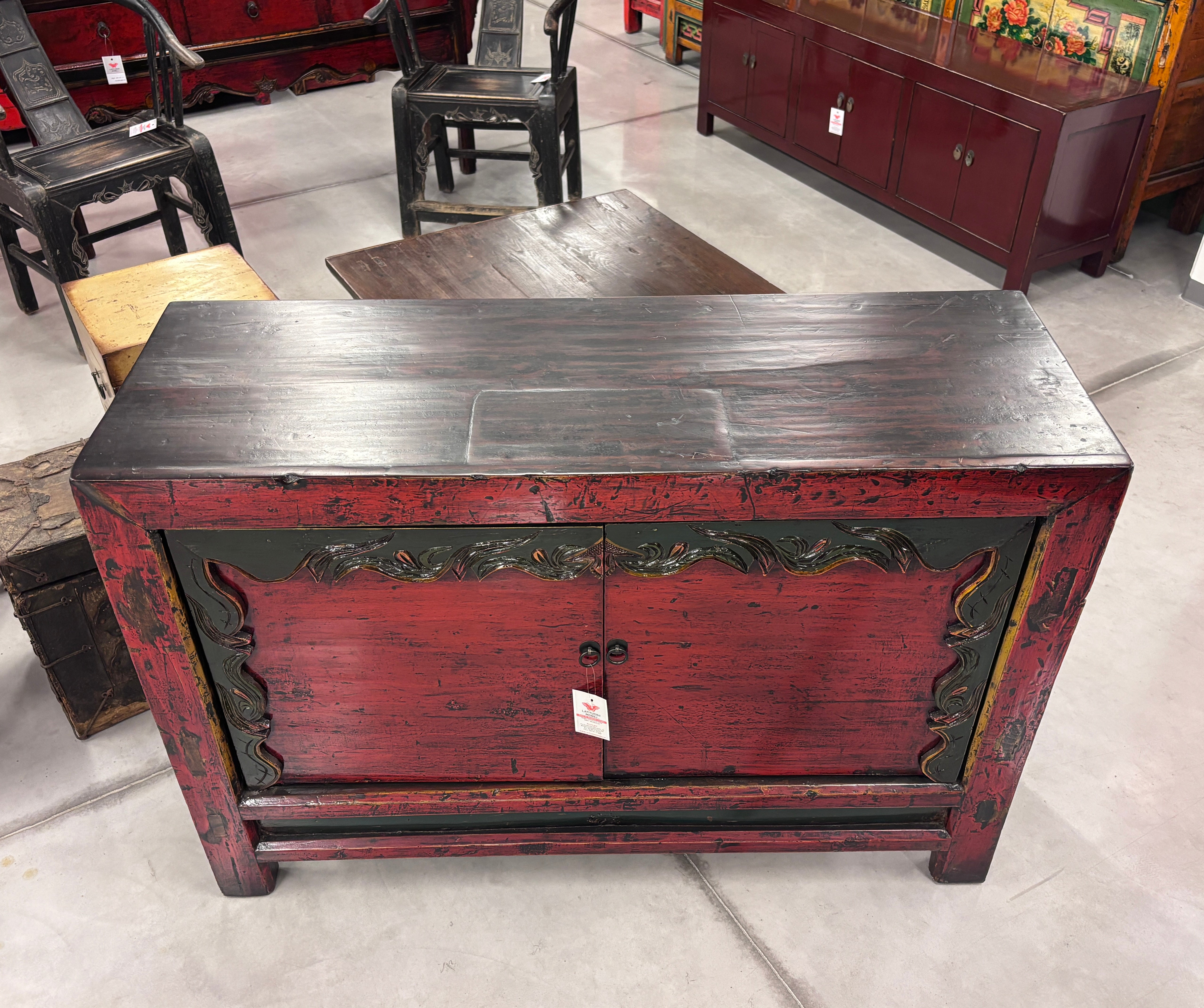 MADIA CINESE DEL GANZU ANTE FRAME A SBALZO