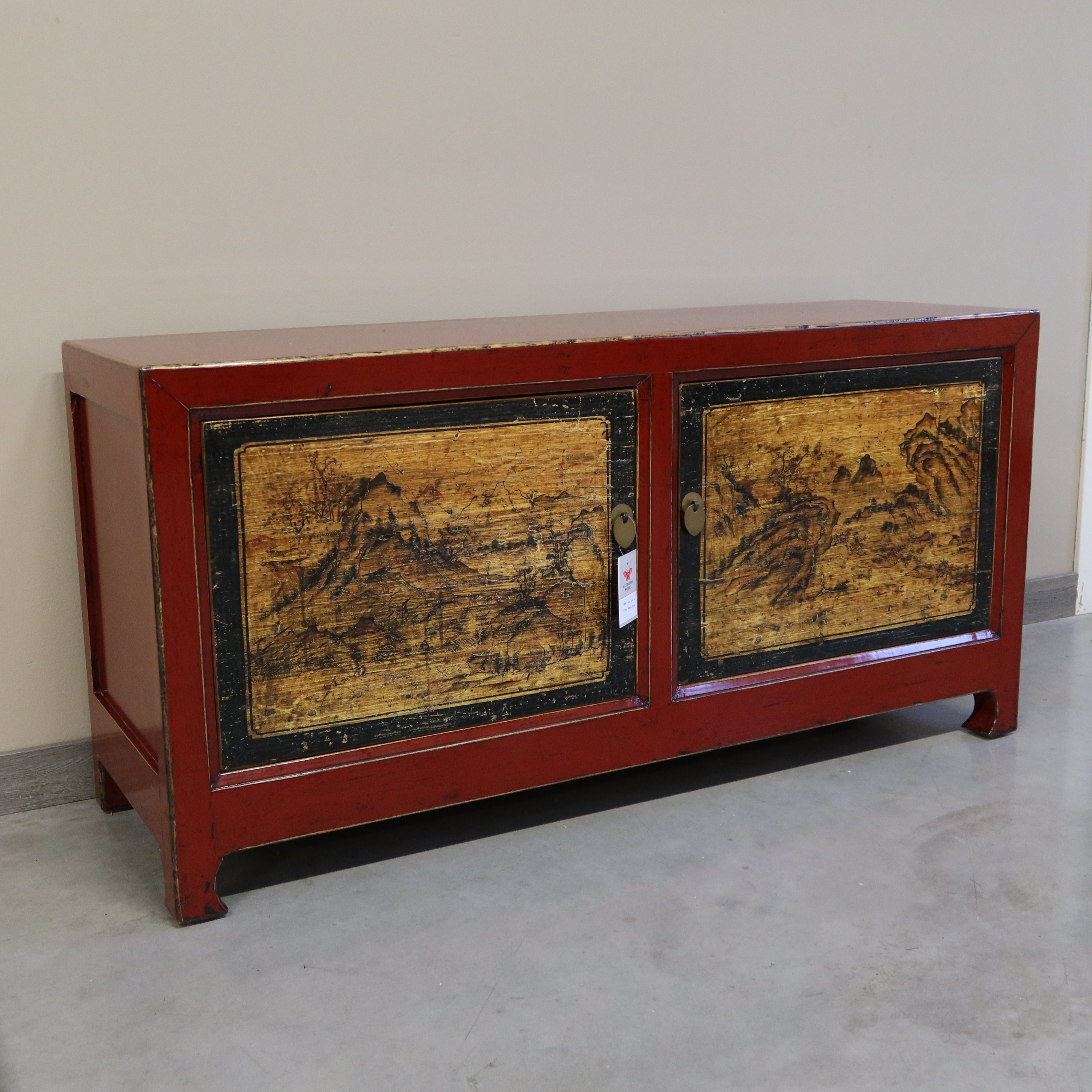 CASSAPANCA GANZU 2 PANNELLI DECORATI