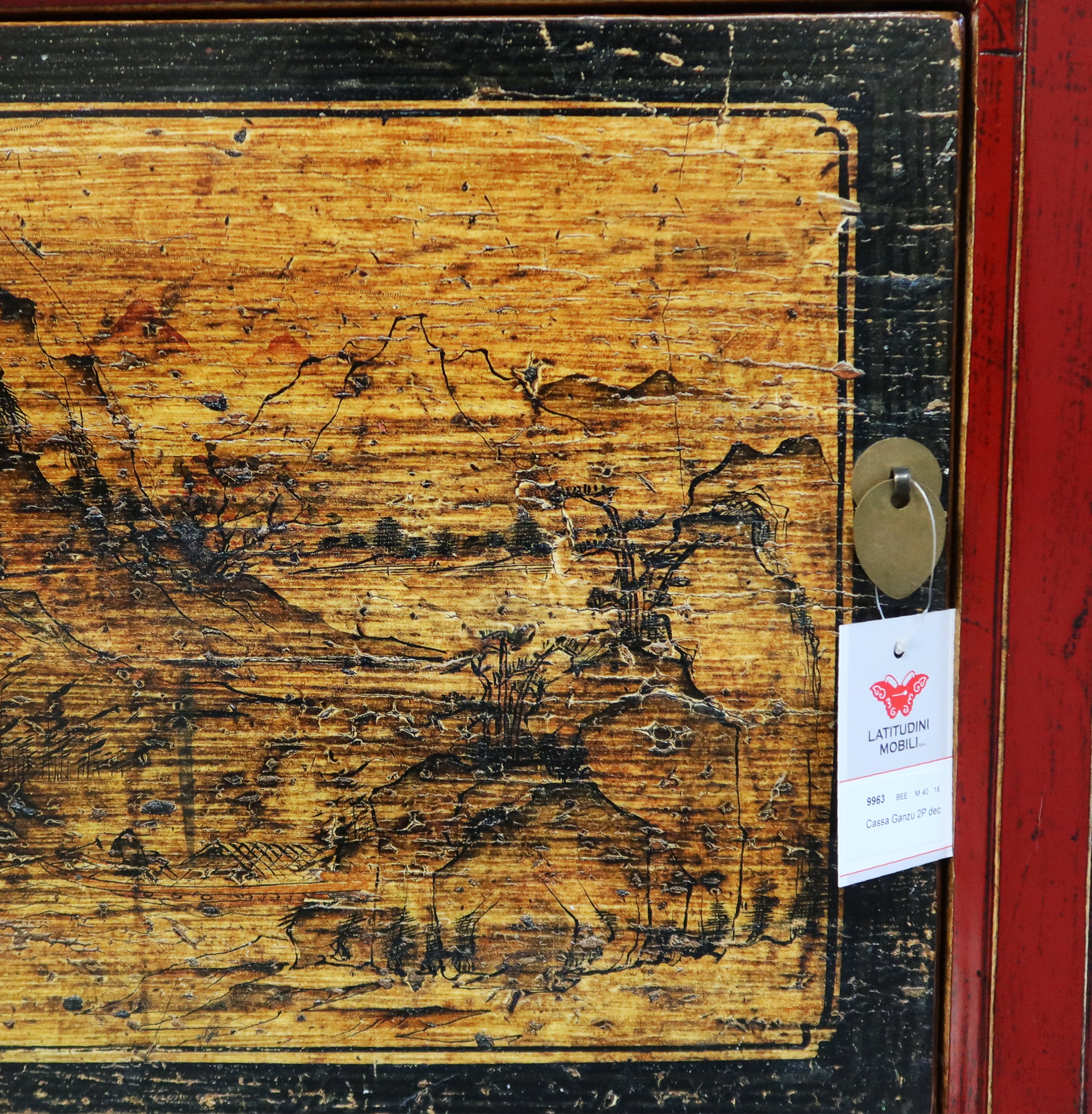 CASSAPANCA GANZU 2 PANNELLI DECORATI