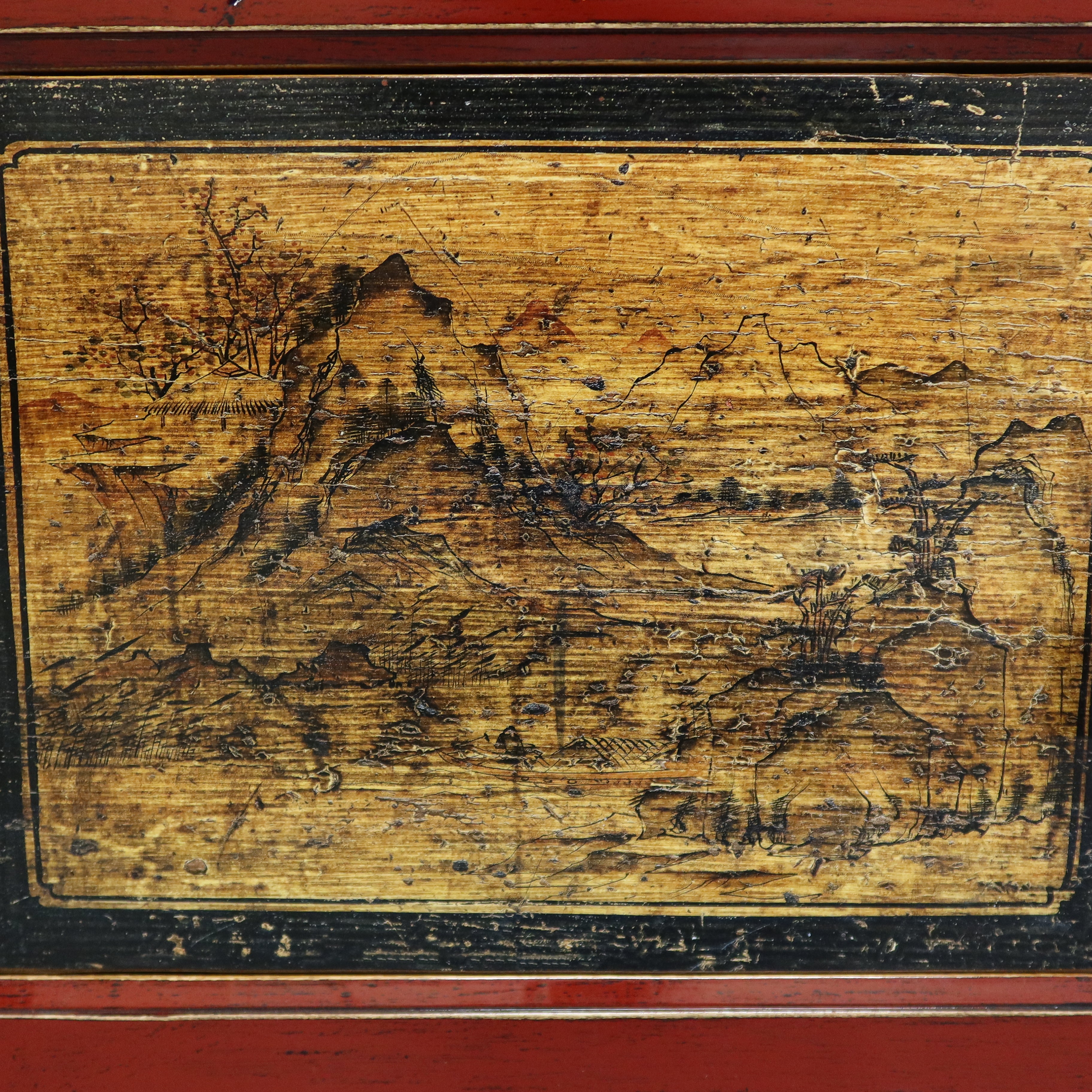 CASSAPANCA GANZU 2 PANNELLI DECORATI