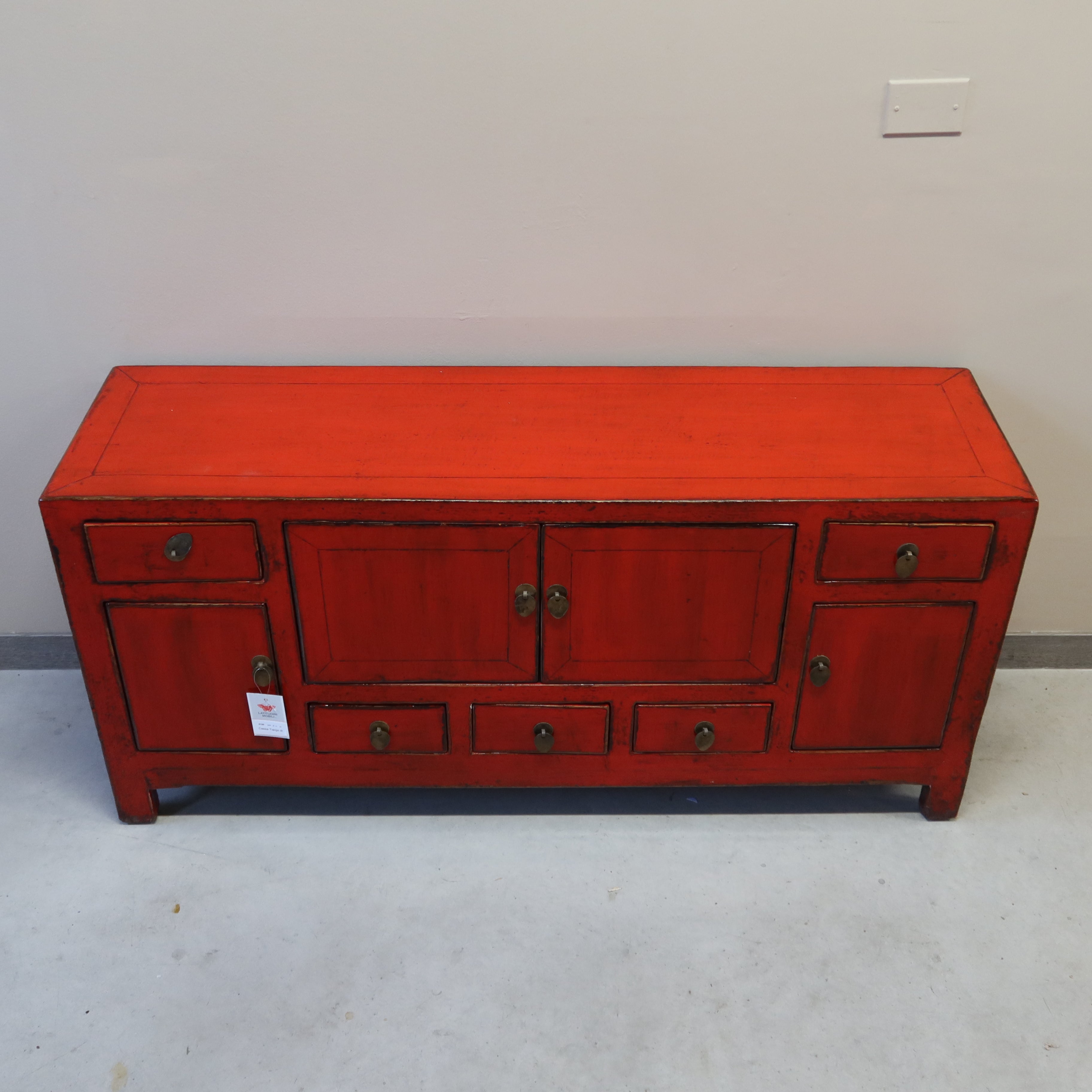 CASSAPANCA CINESE DI TIANJIN LACCATA