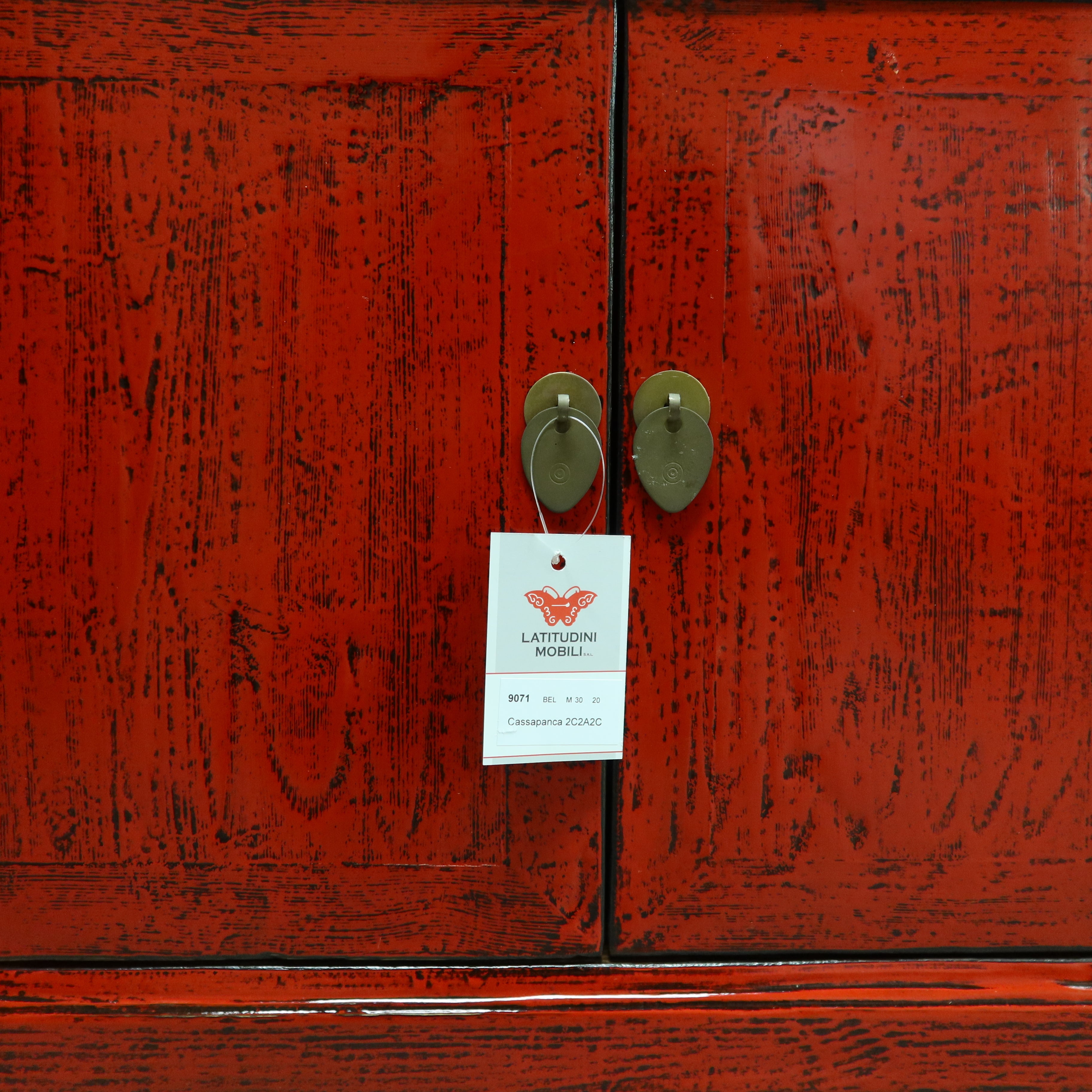 CASSAPANCA CINESE LACCA ROSSA