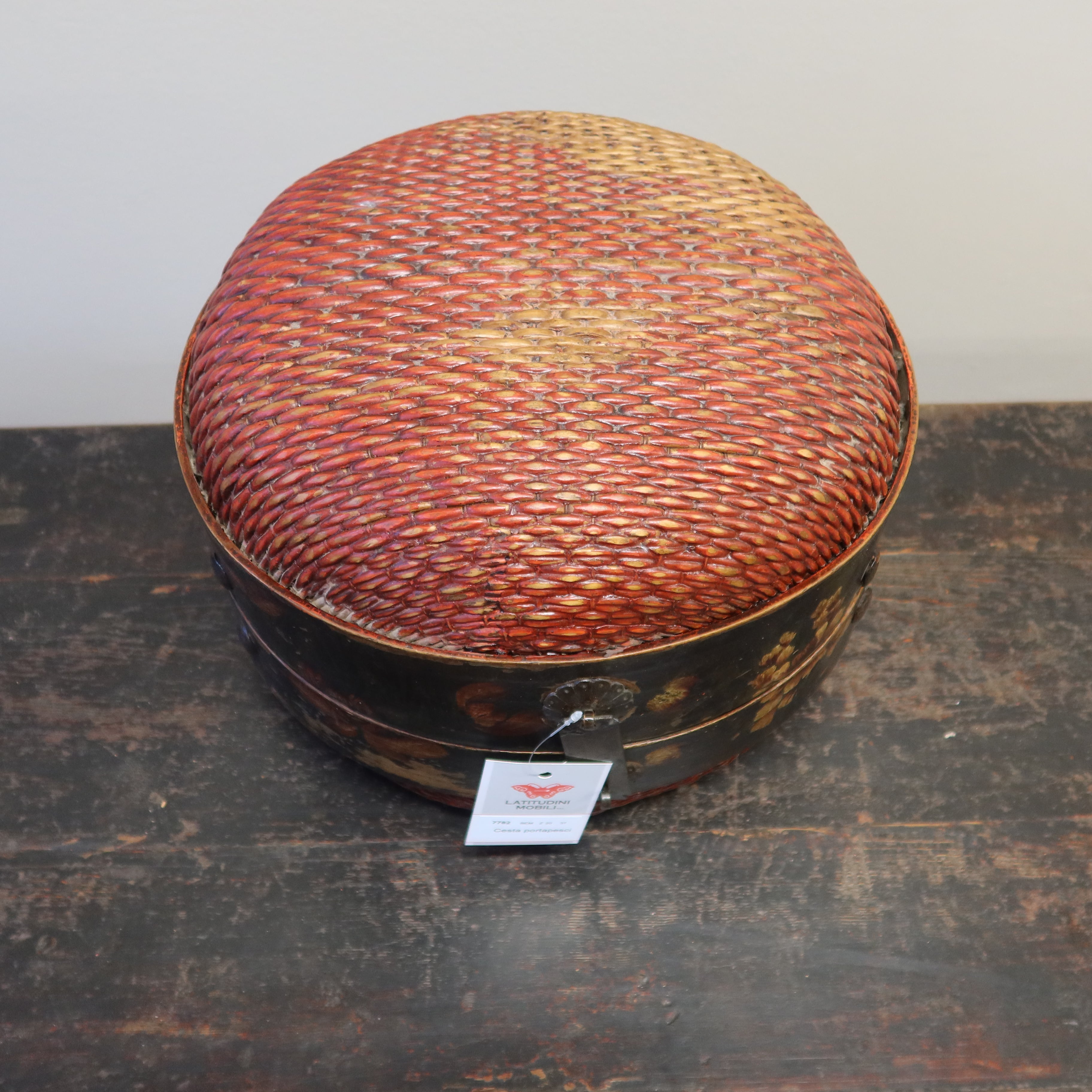 CESTA CONTENITORE PORTAPESCI CINESE