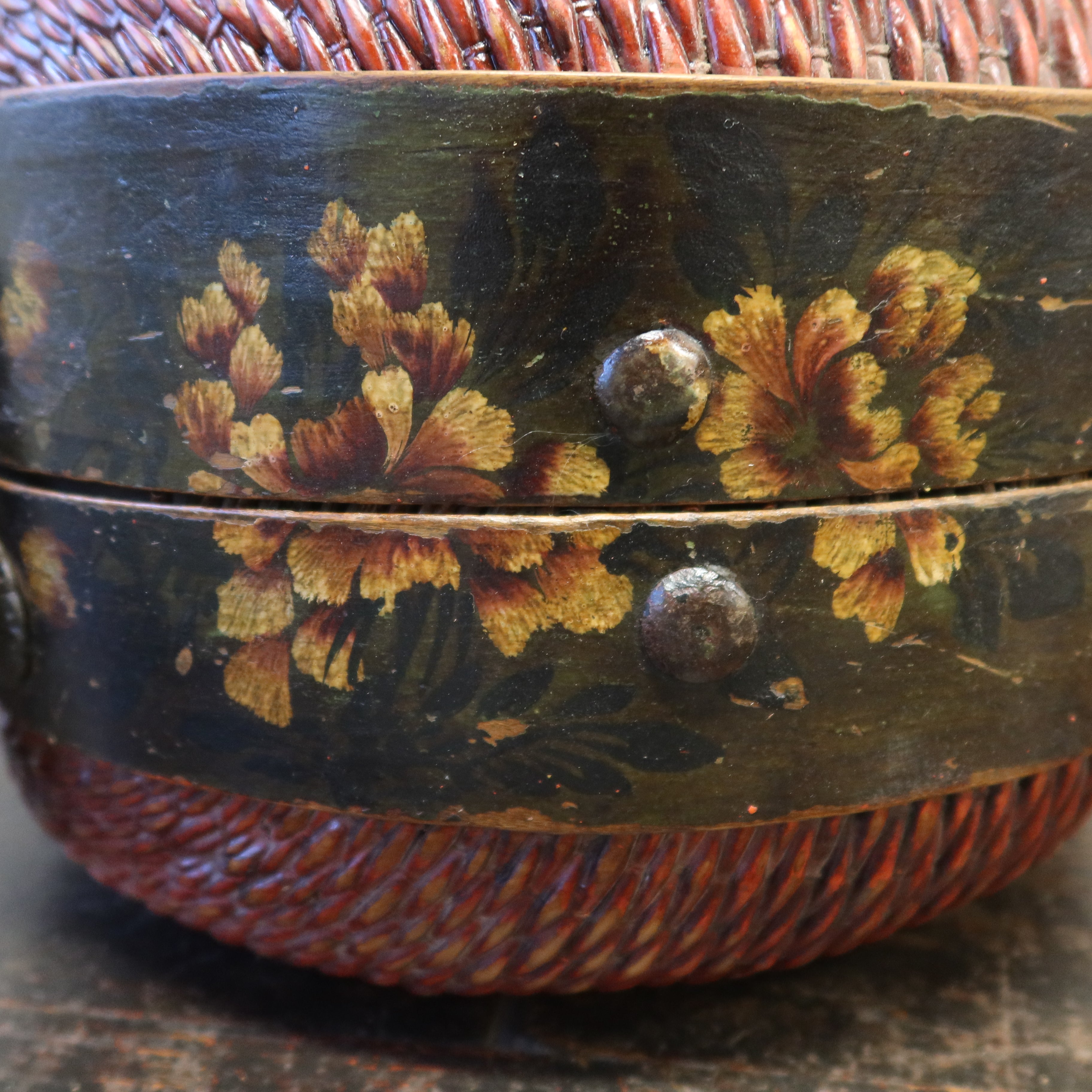 CESTA CONTENITORE PORTAPESCI CINESE