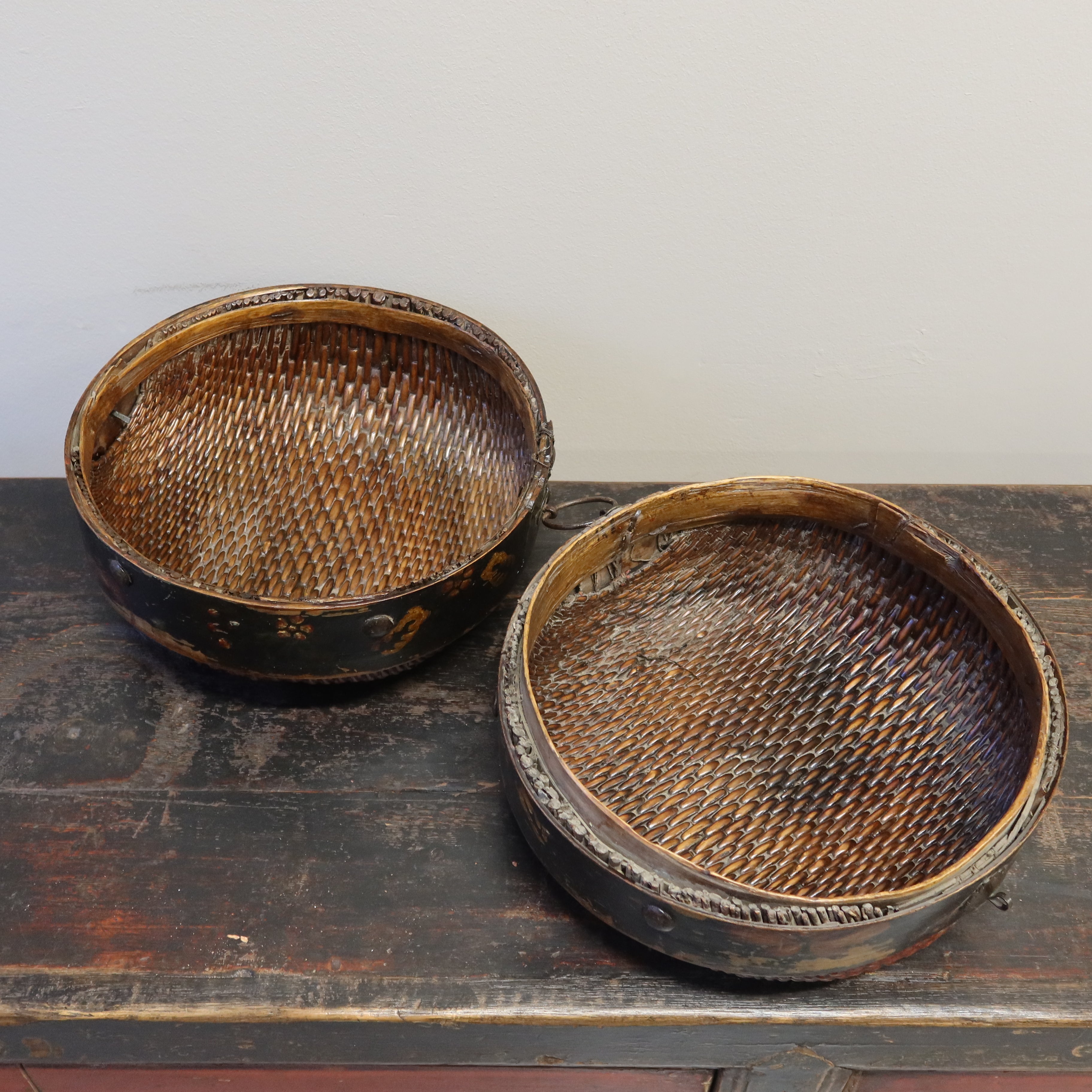 CESTA CONTENITORE PORTAPESCI CINESE