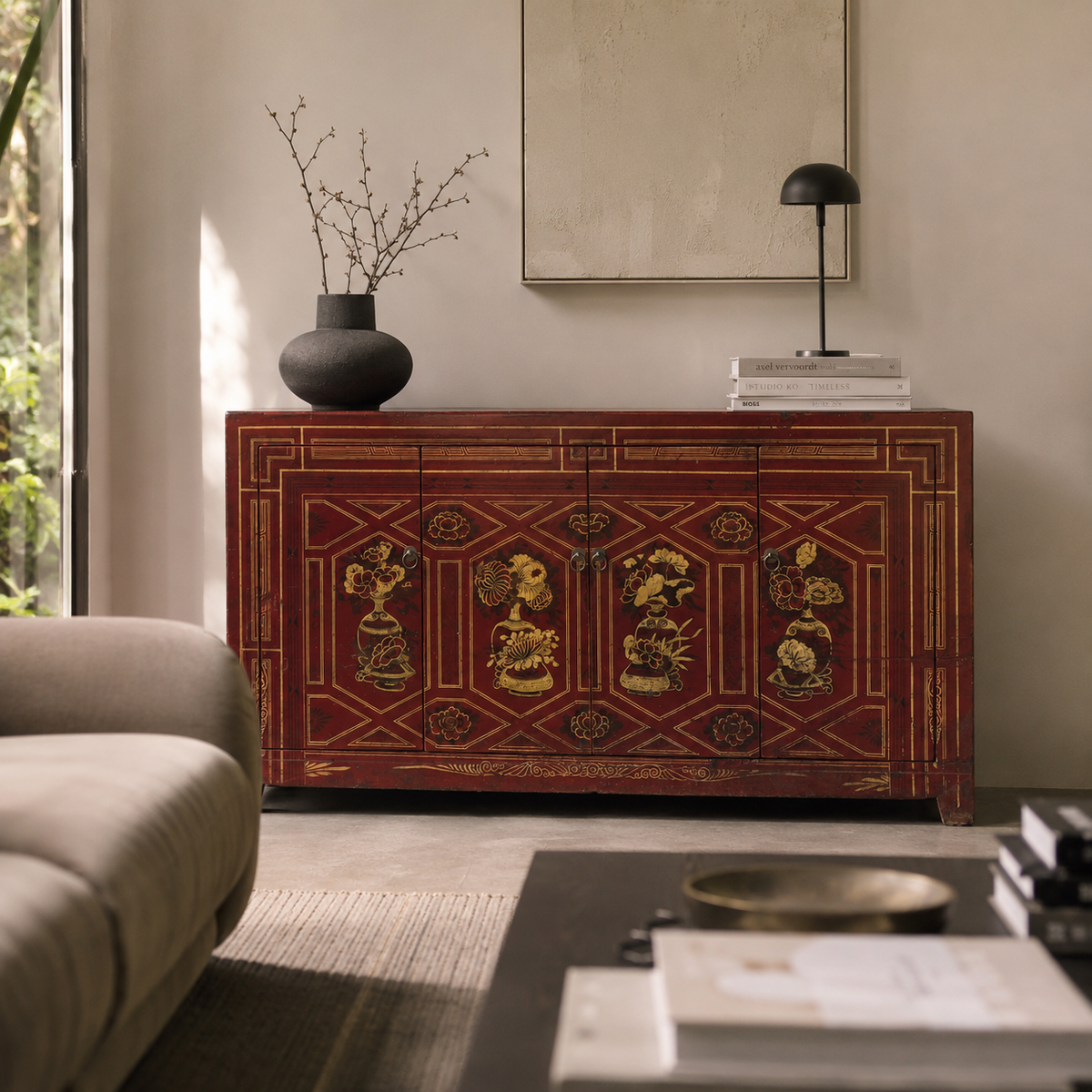 MADIA DONGBEI A PANNELLI DECORATI