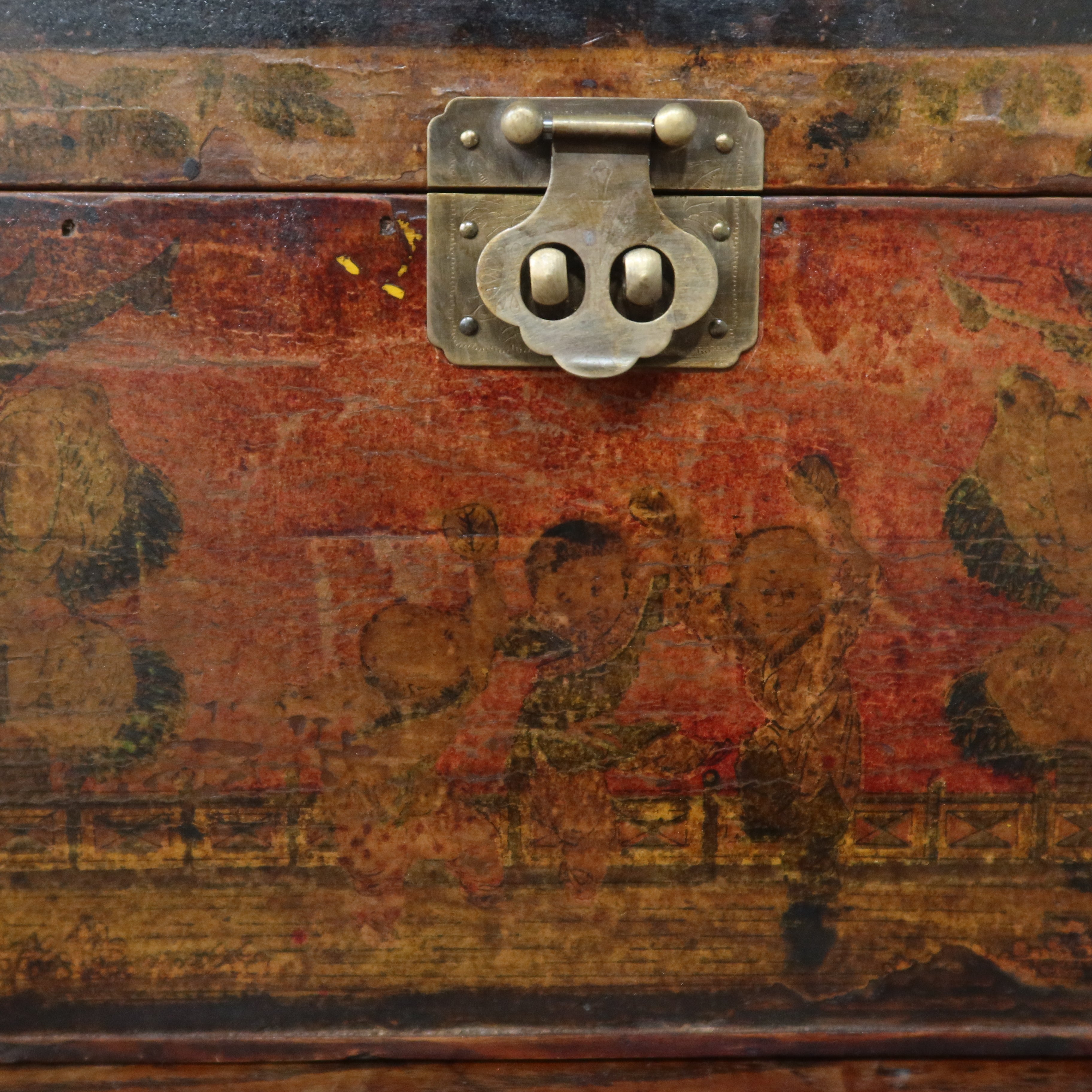 COFANETTO MONGOLIA DECORATO