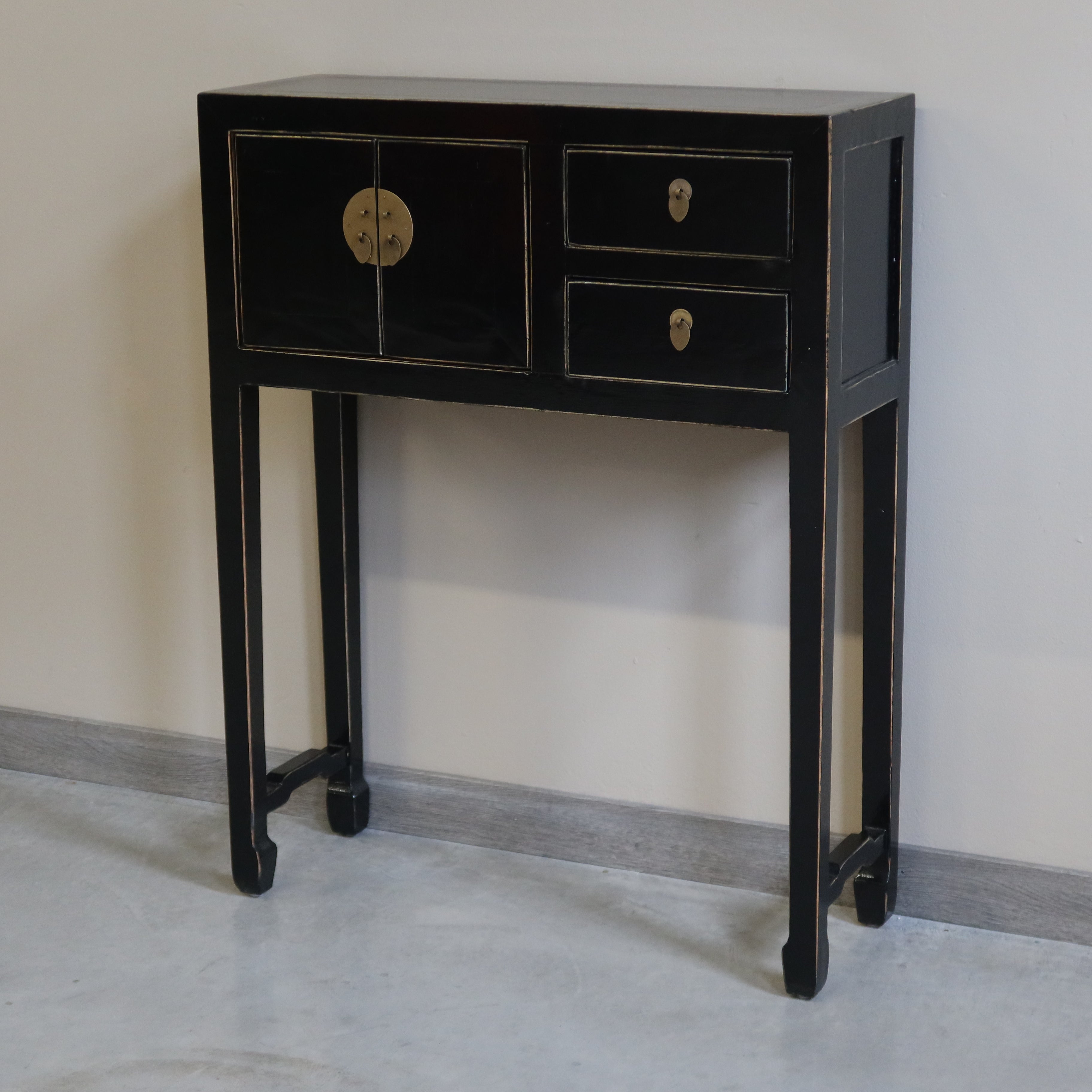 CONSOLINA CINESE LACCA NERA