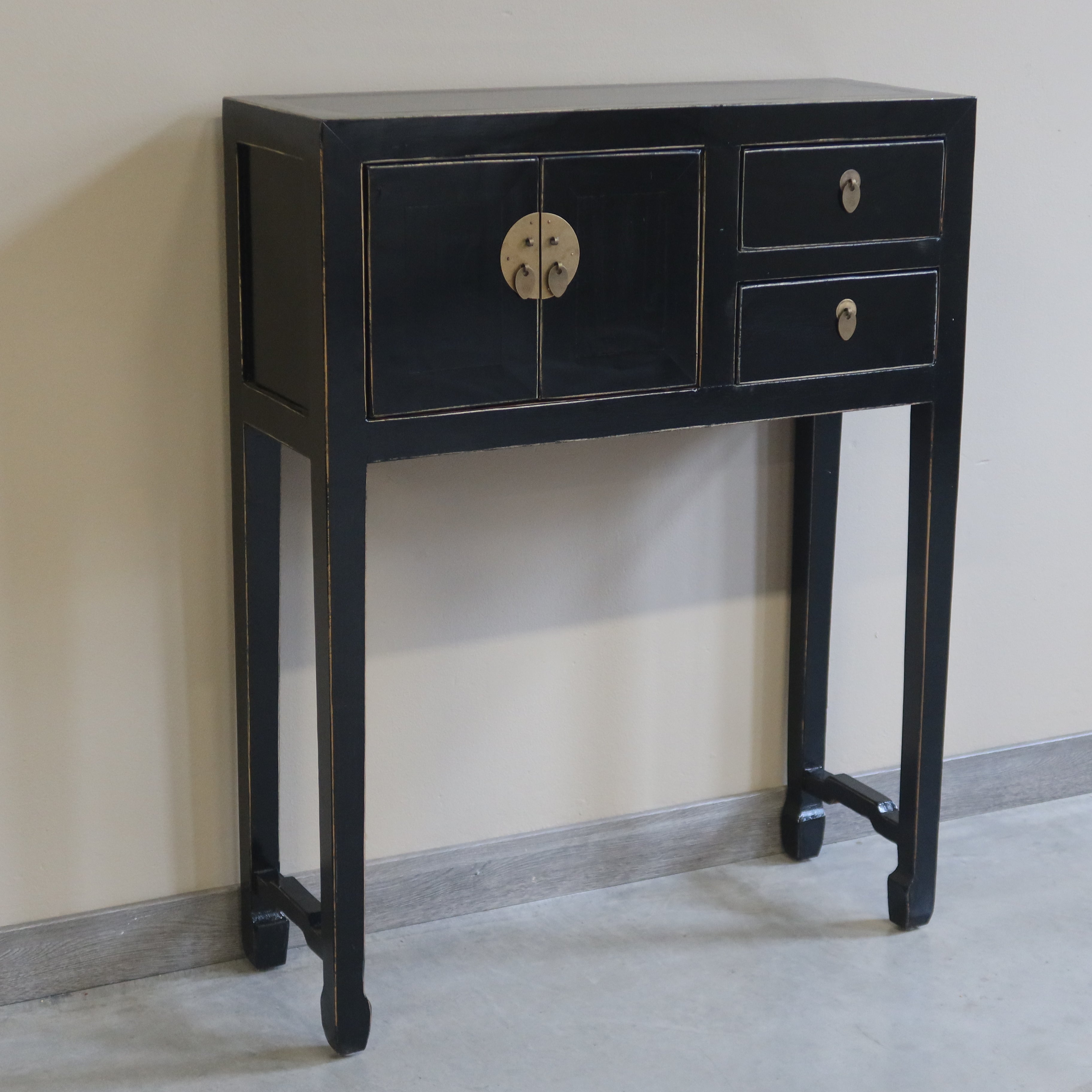 CONSOLINA CINESE LACCA NERA