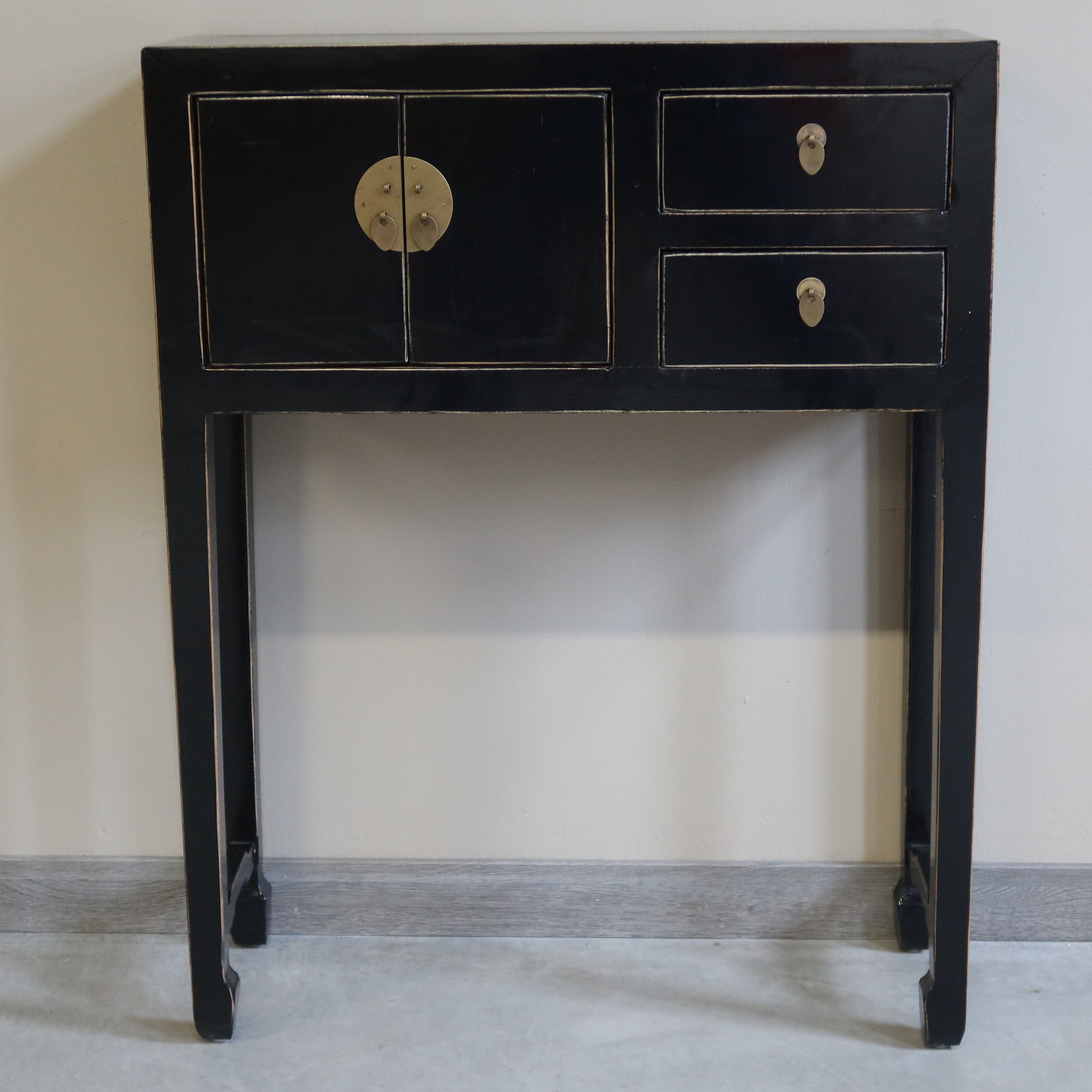 CONSOLINA CINESE LACCA NERA