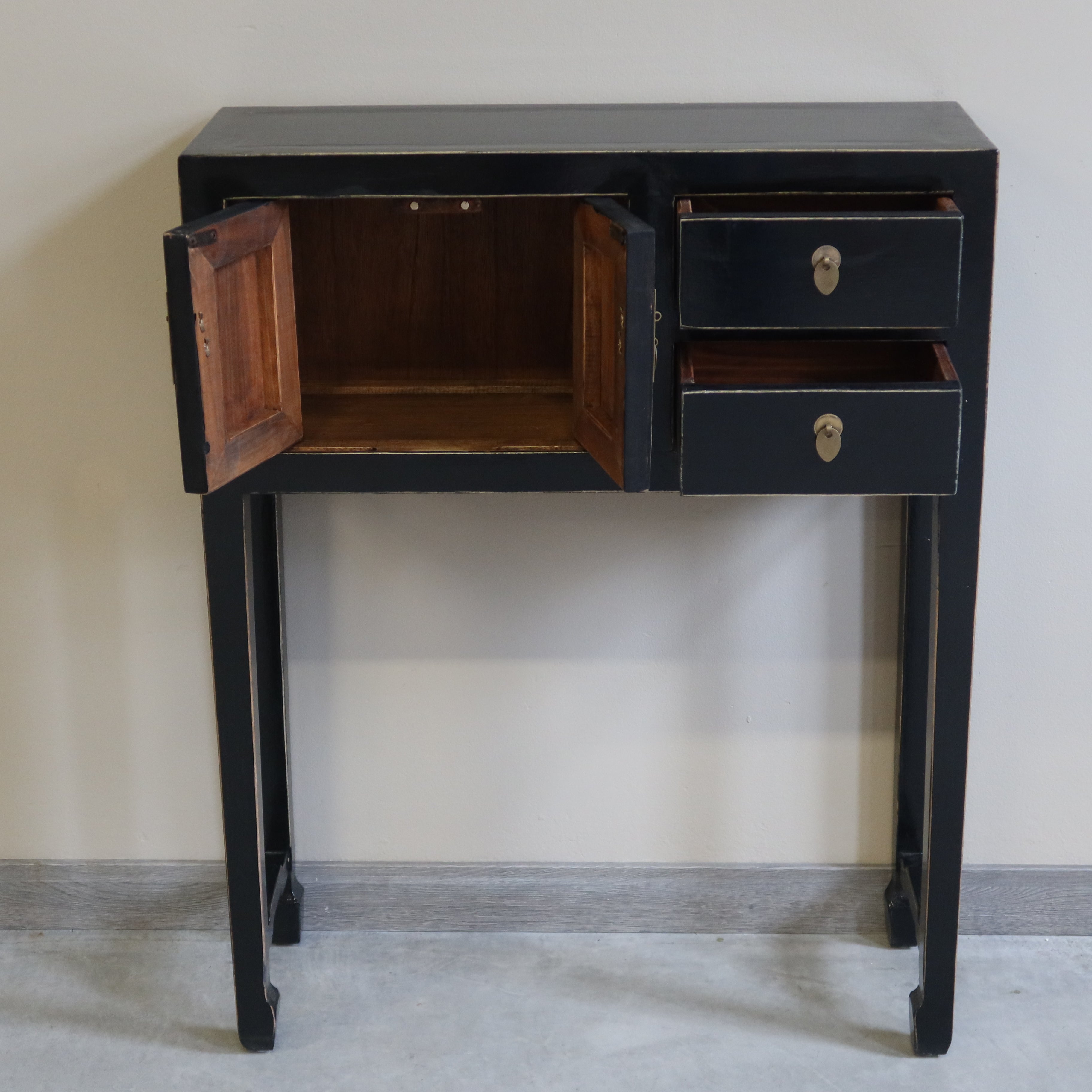 CONSOLINA CINESE LACCA NERA