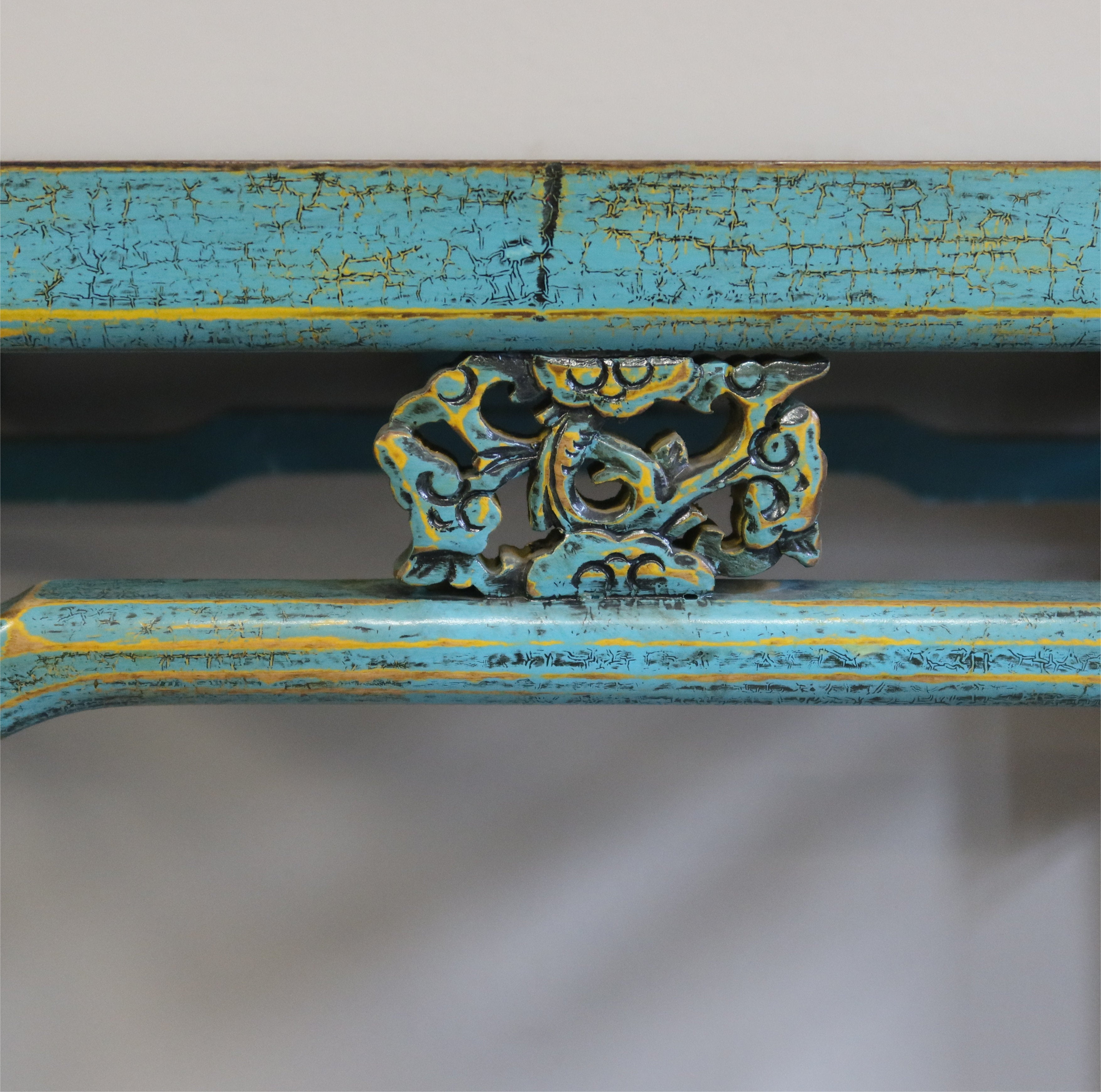 CONSOLINA CORTA LACCATA PIANO LEGNO