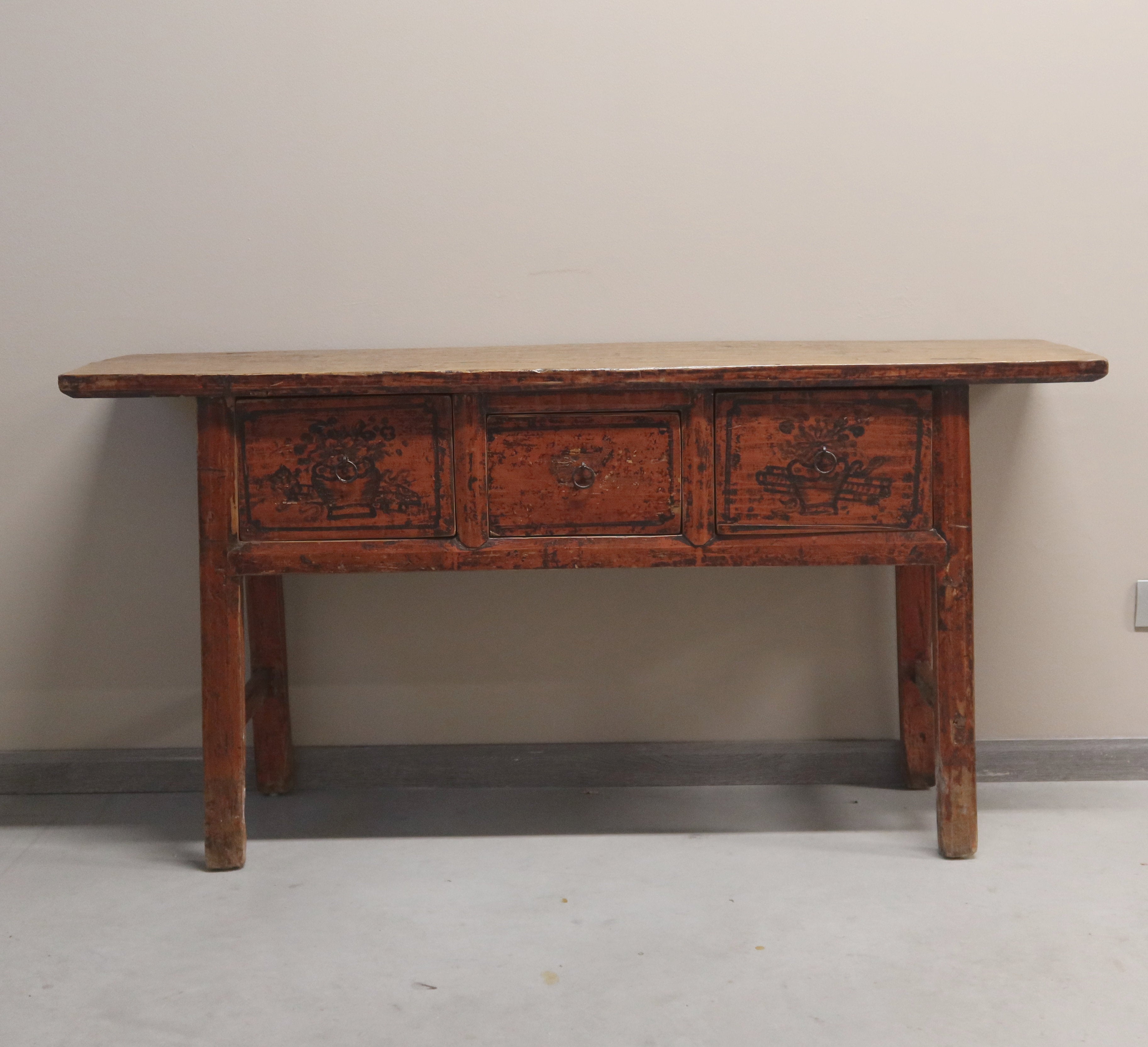 CONSOLLE CINESE TOP AGGETTANTE 3C DECORATI