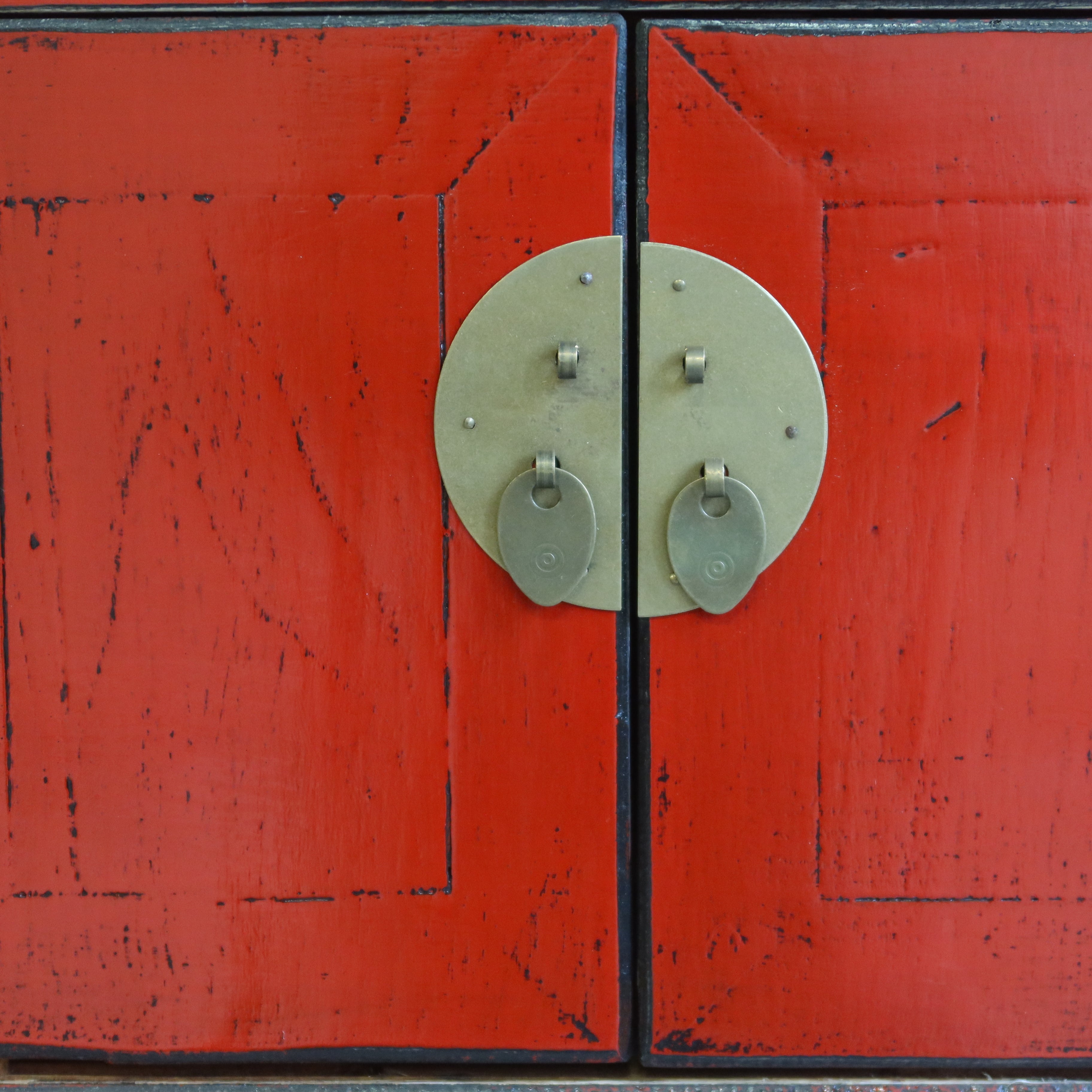 CONSOLINA CINESE LACCA ROSSA