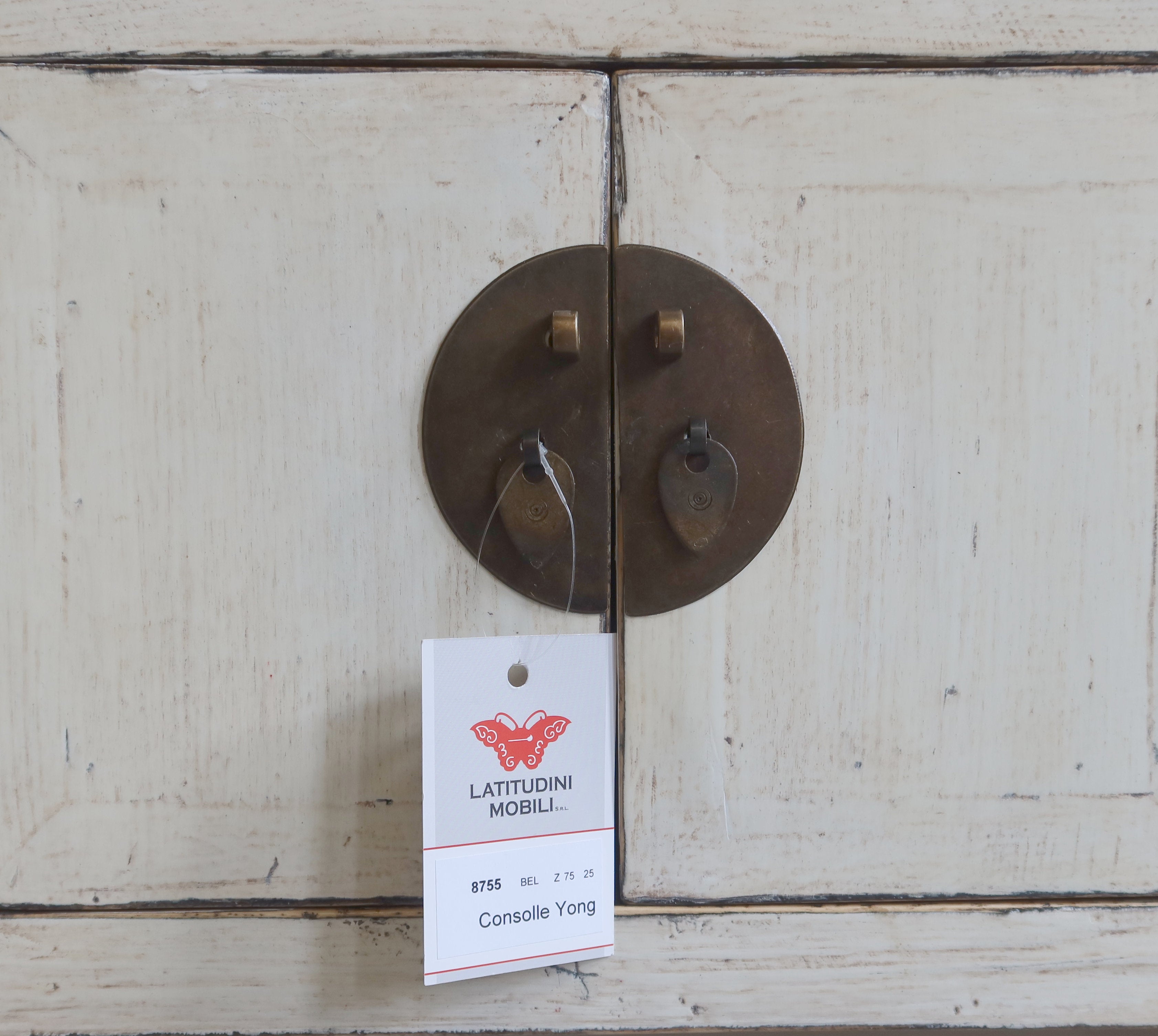 CONSOLLE CINESE LACCA BIANCA