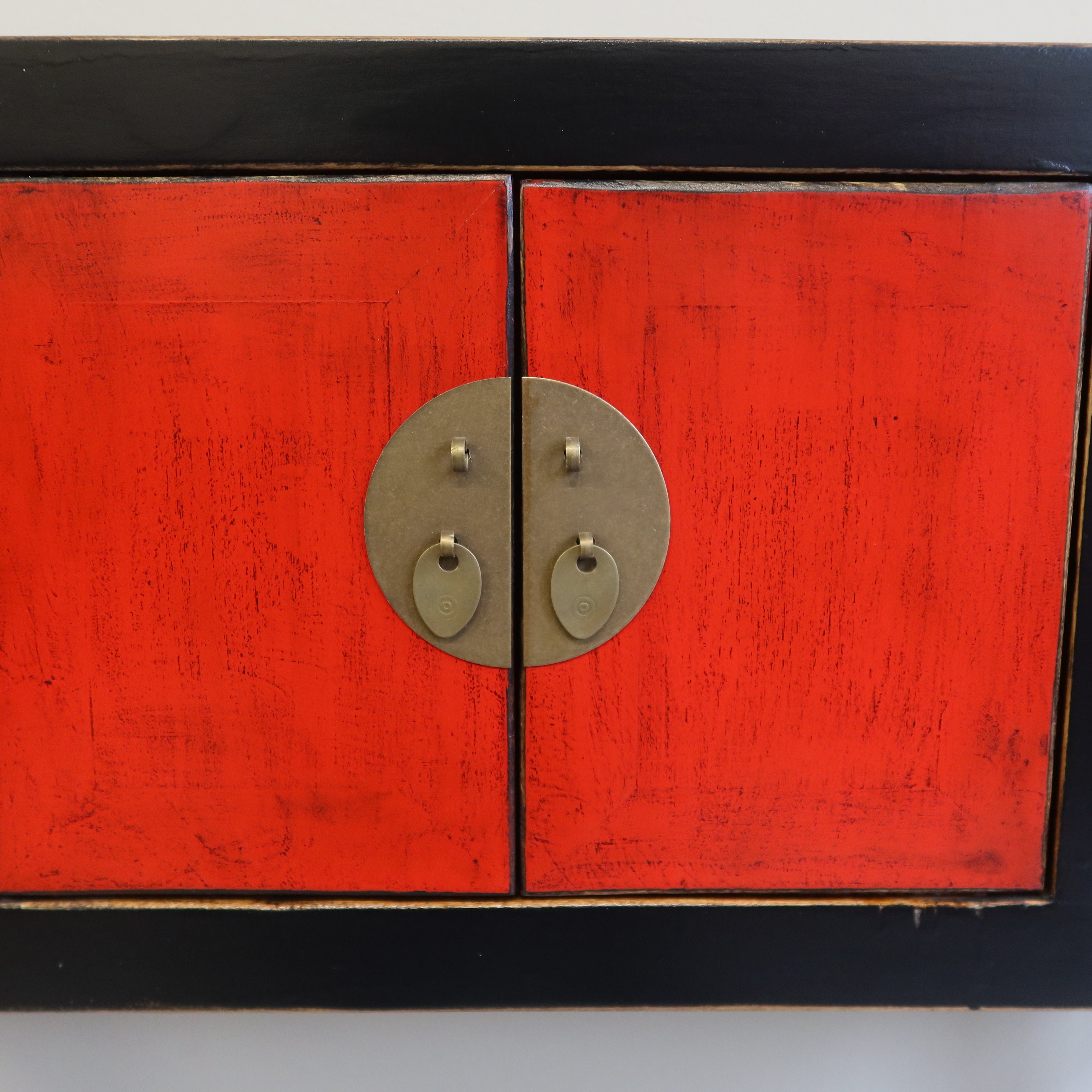 CONSOLINA CINESE IN LACCA BICOLORE