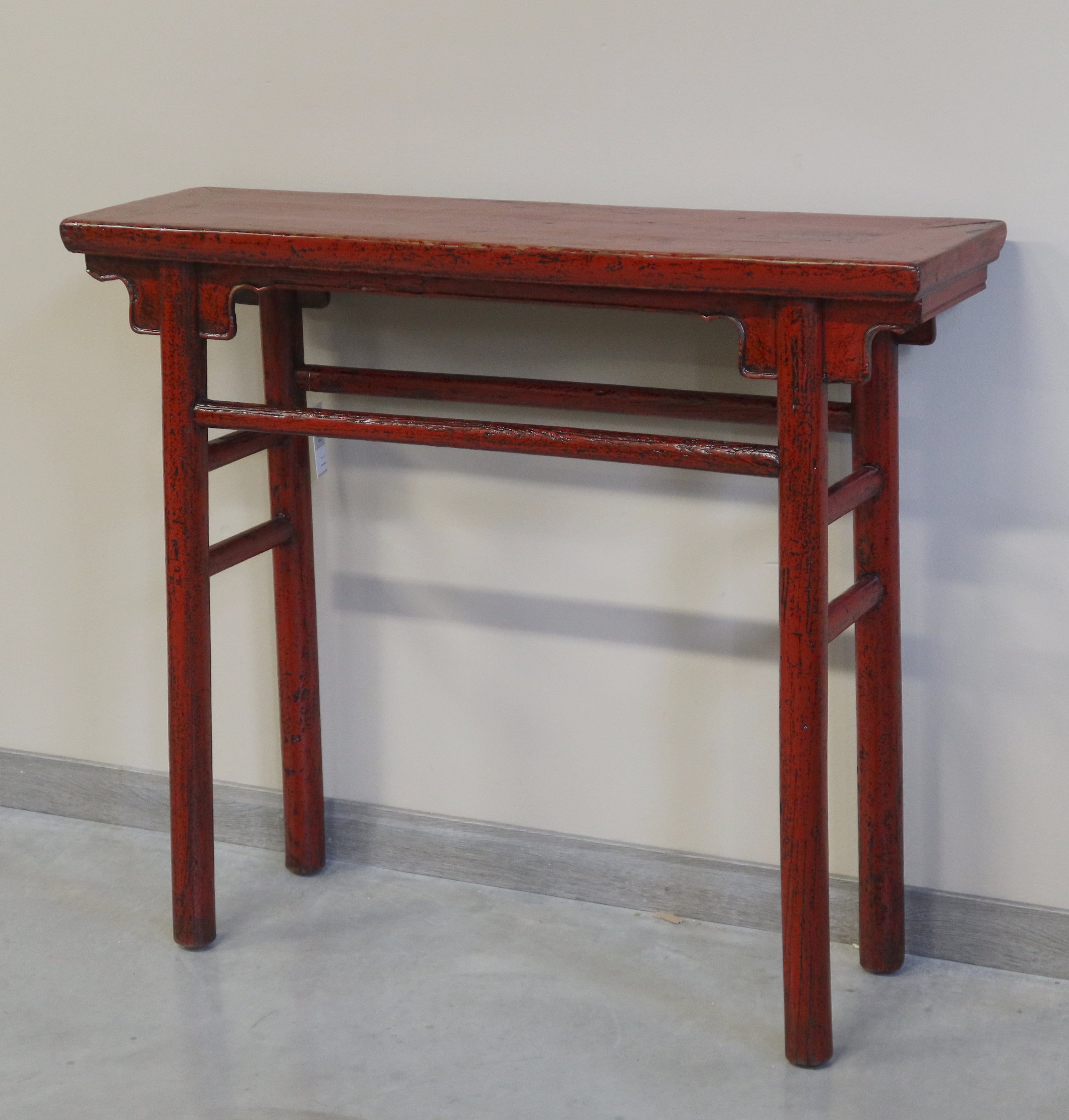 CONSOLLE CINESE STRETTA IN LACCA