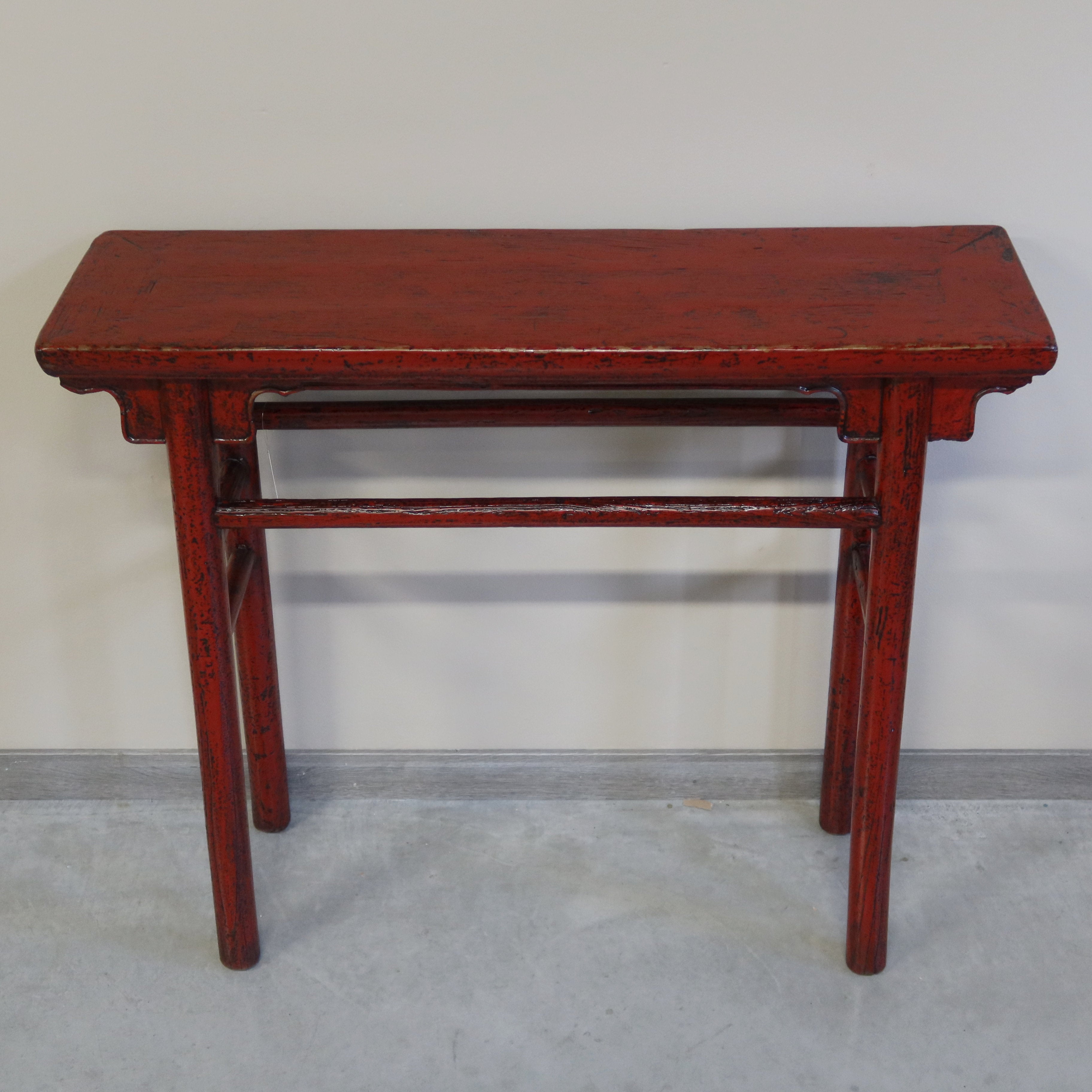 CONSOLLE CINESE STRETTA IN LACCA