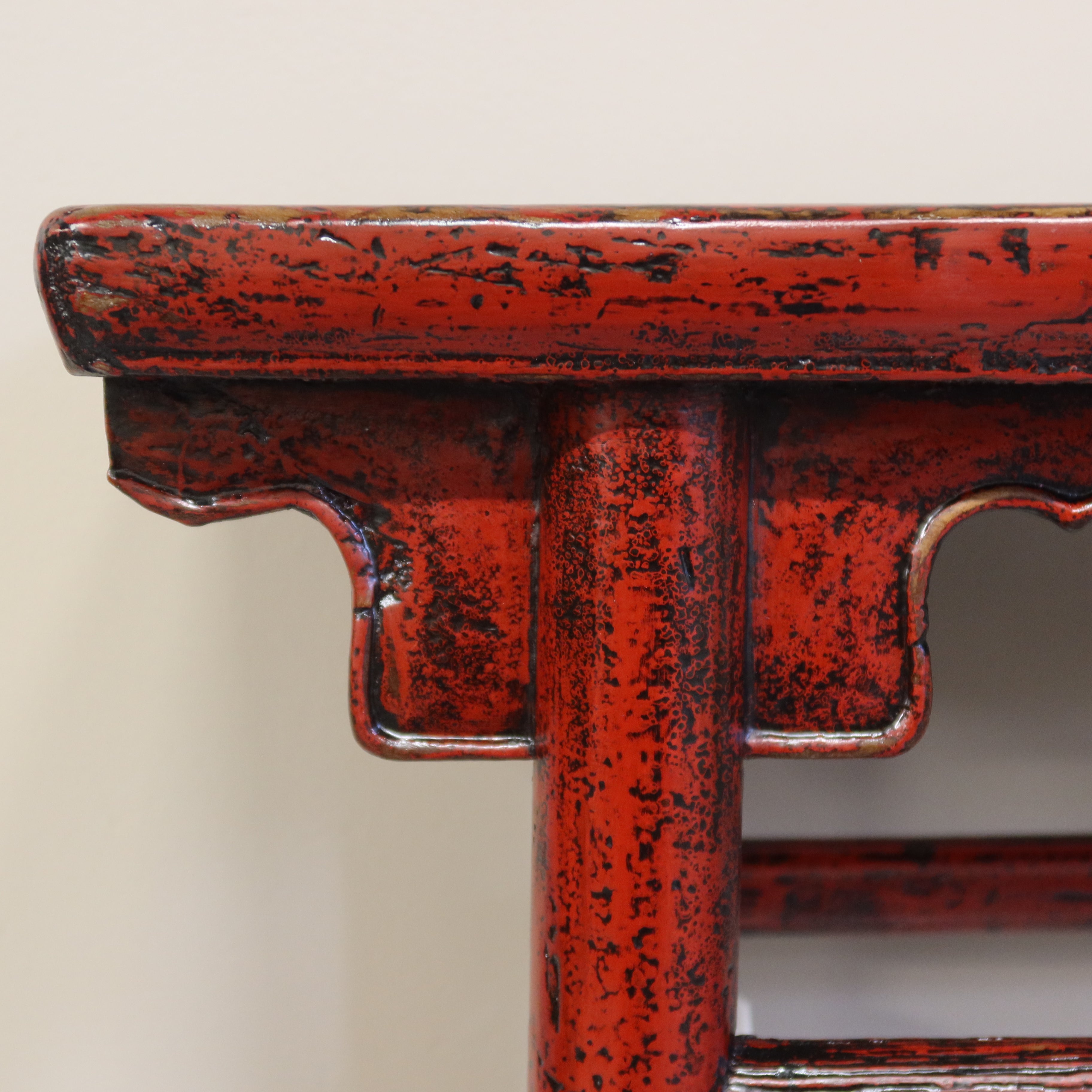 CONSOLLE CINESE STRETTA IN LACCA