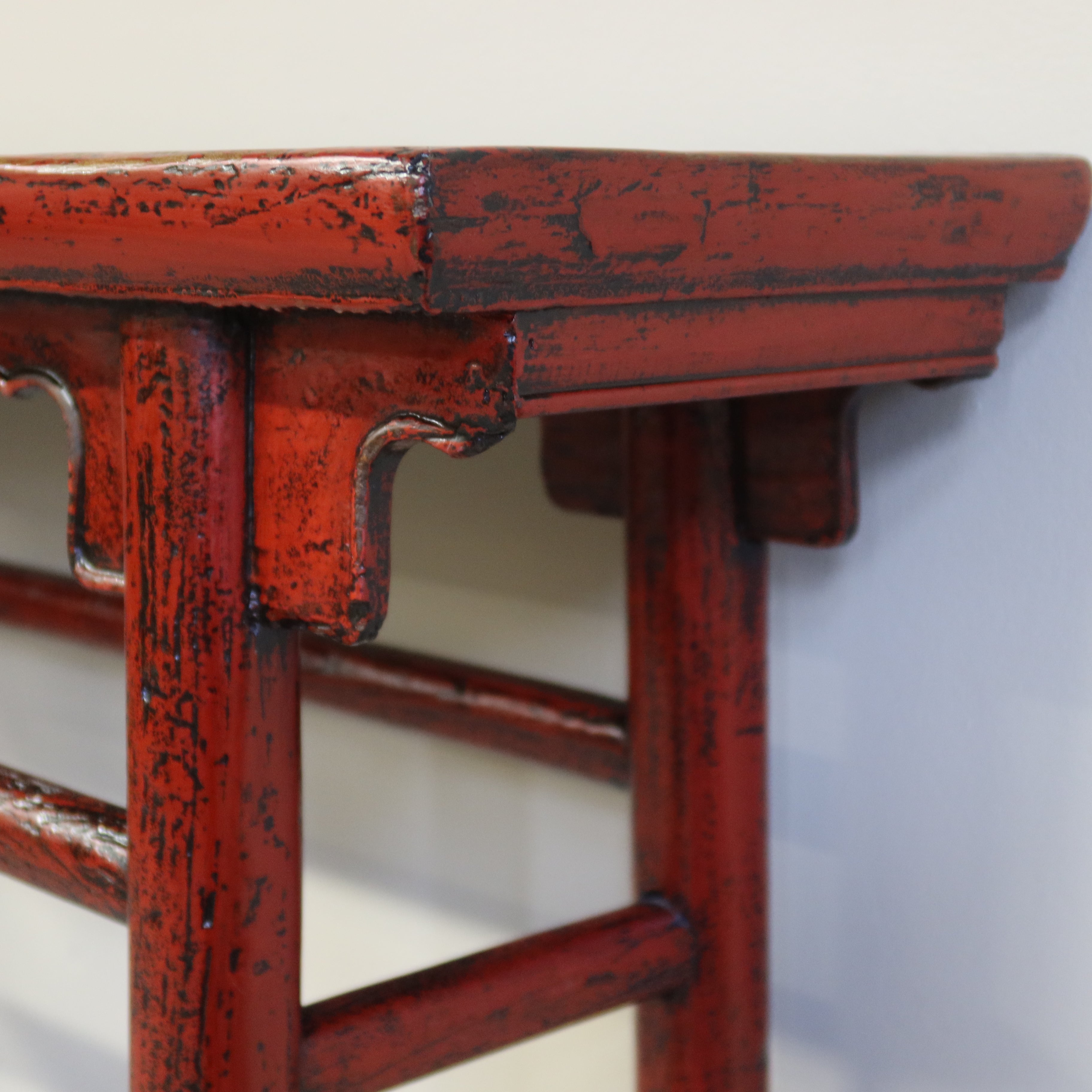 CONSOLLE CINESE STRETTA IN LACCA