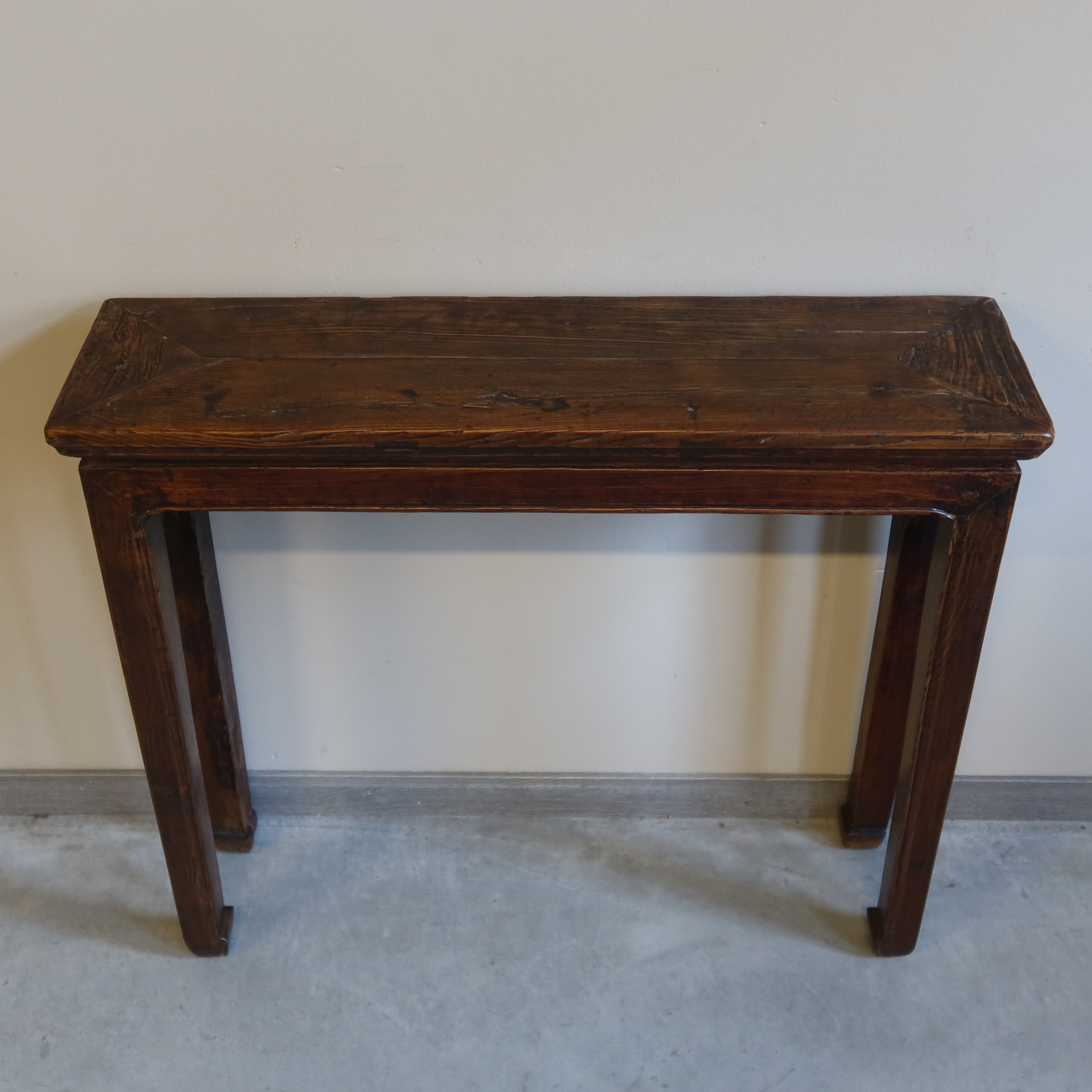 CONSOLLE STRETTA OLMO CINESE