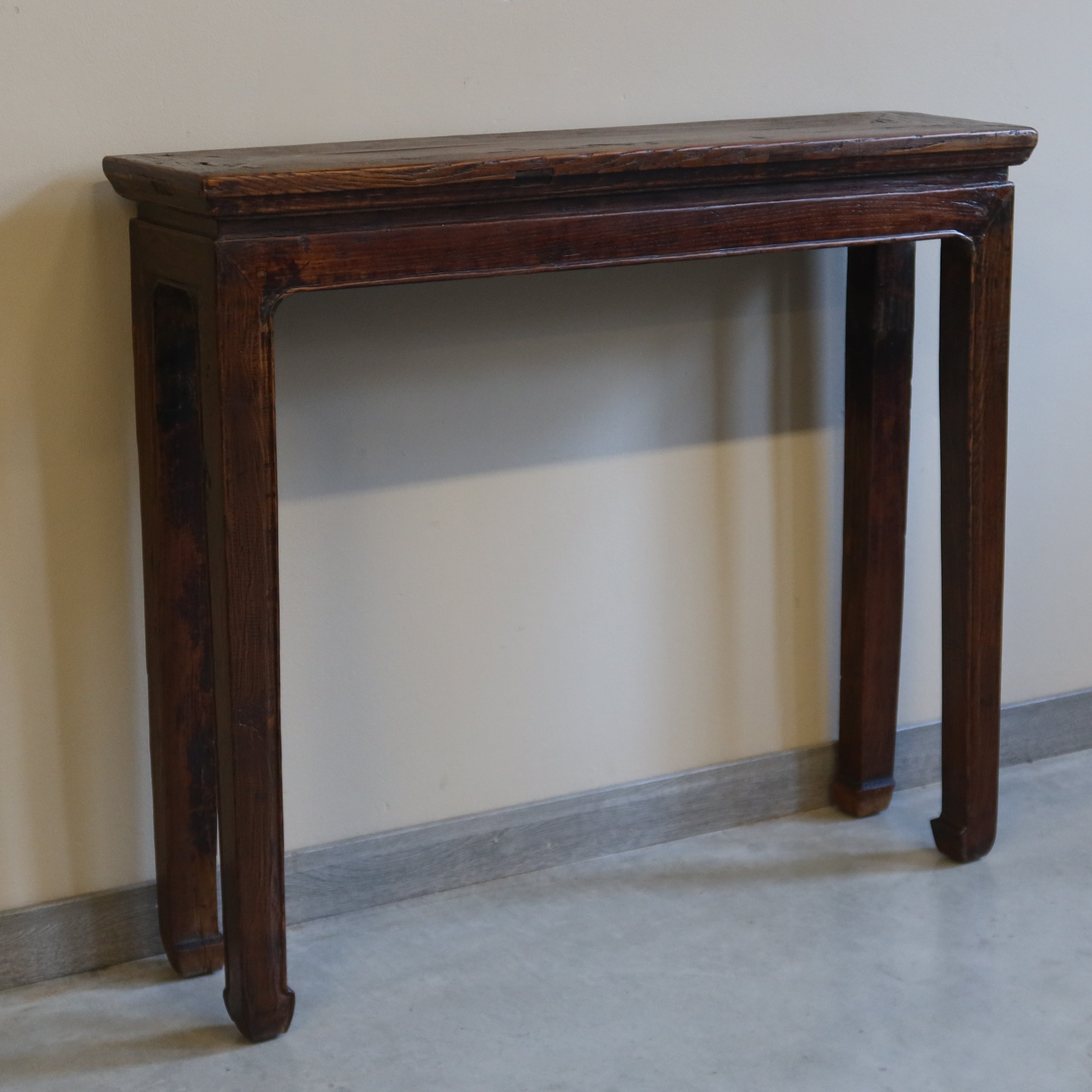 CONSOLLE STRETTA OLMO CINESE