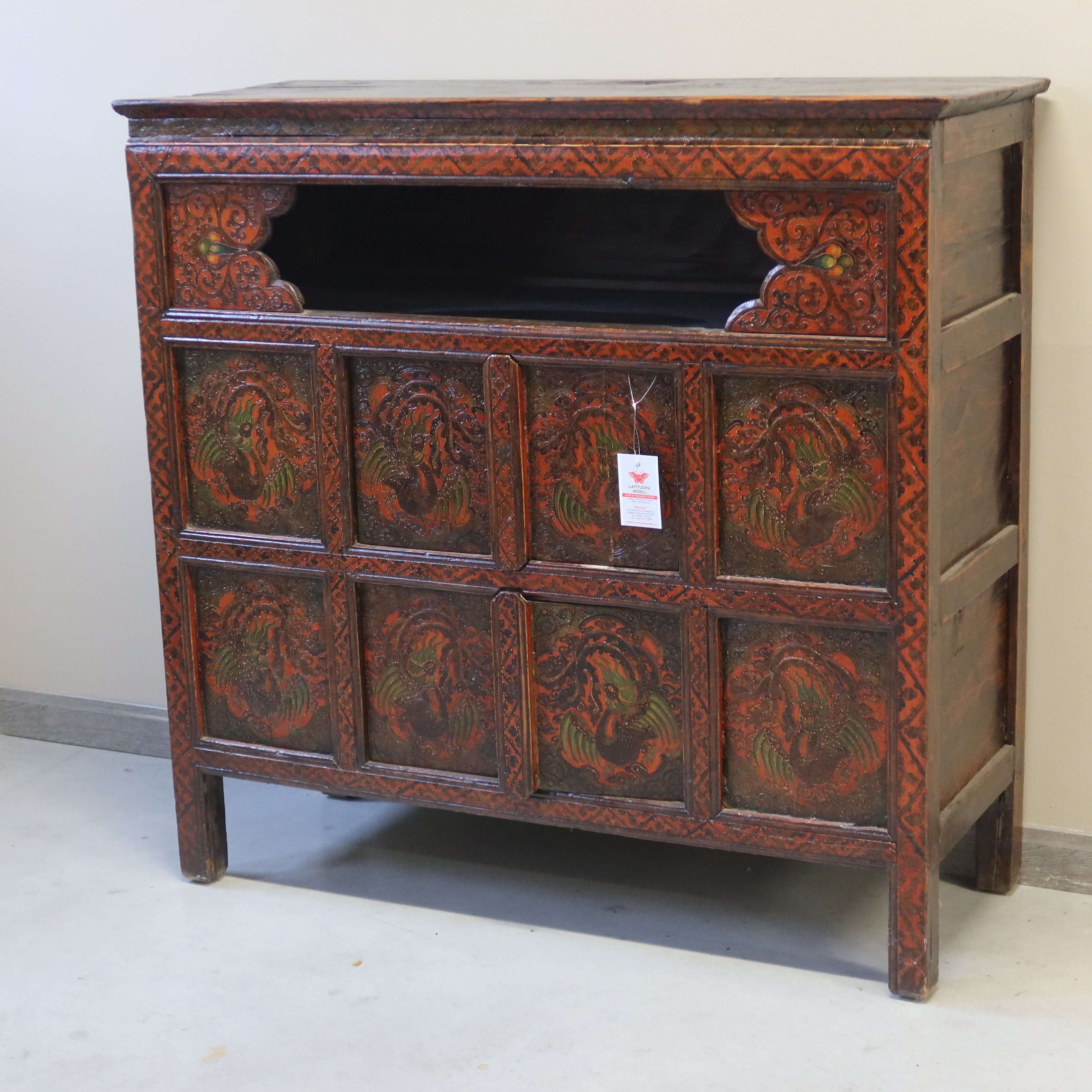 CREDENZA TIBET CON VANO GIORNO