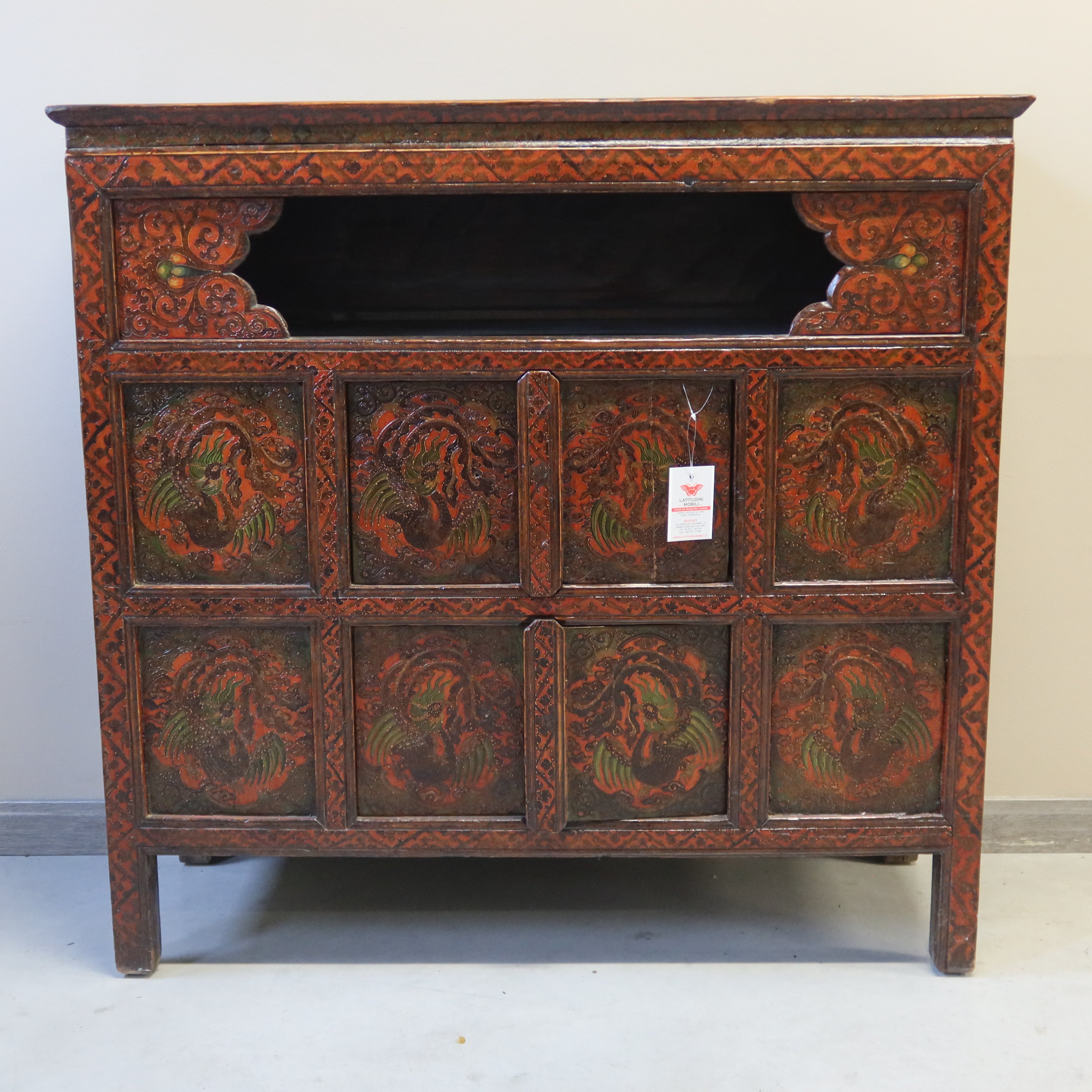 CREDENZA TIBET CON VANO GIORNO