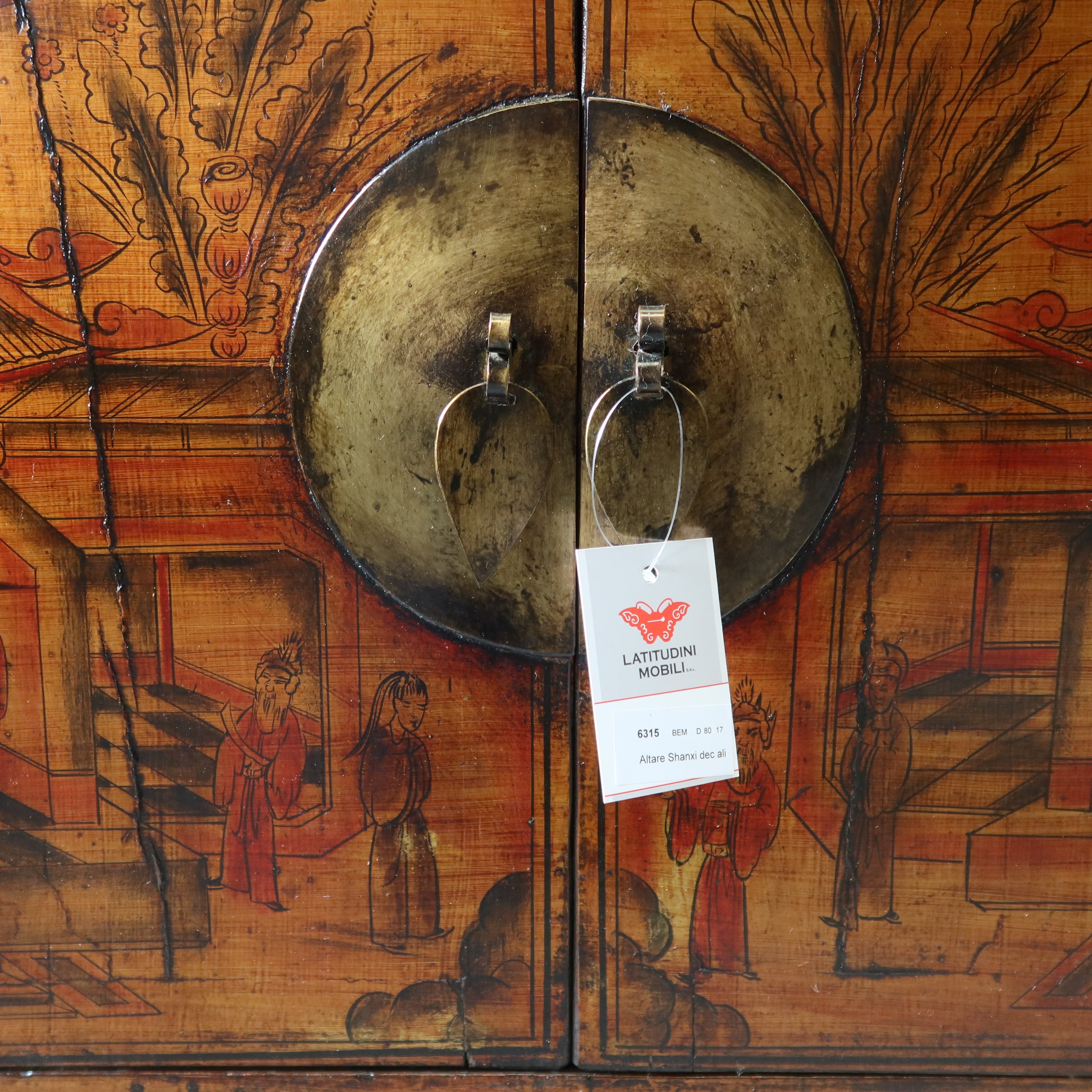 GRANDE CREDENZA DEL GANZU AD ALTARE