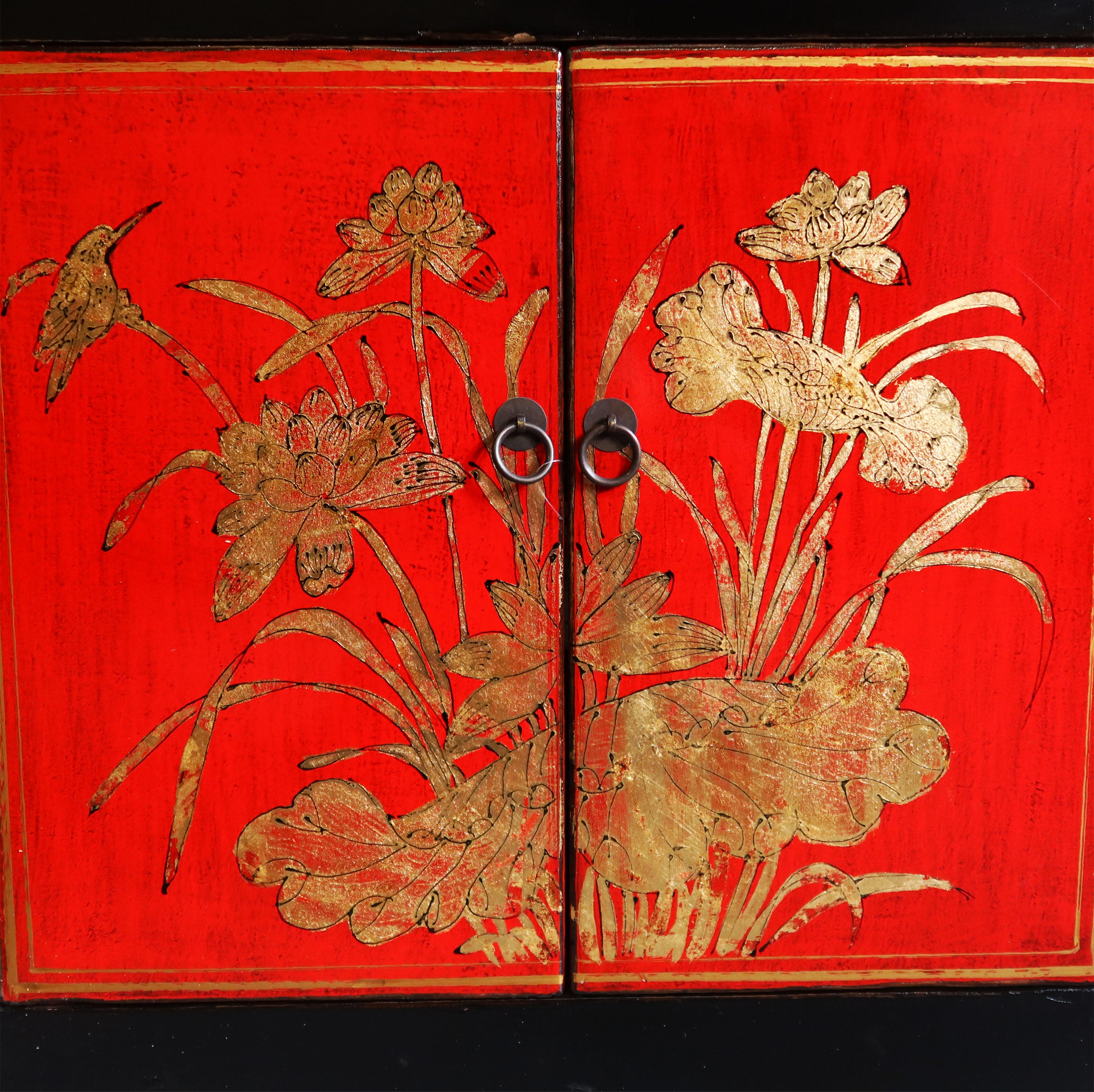 CREDENZINA SHANXI LACCA BICOLORE