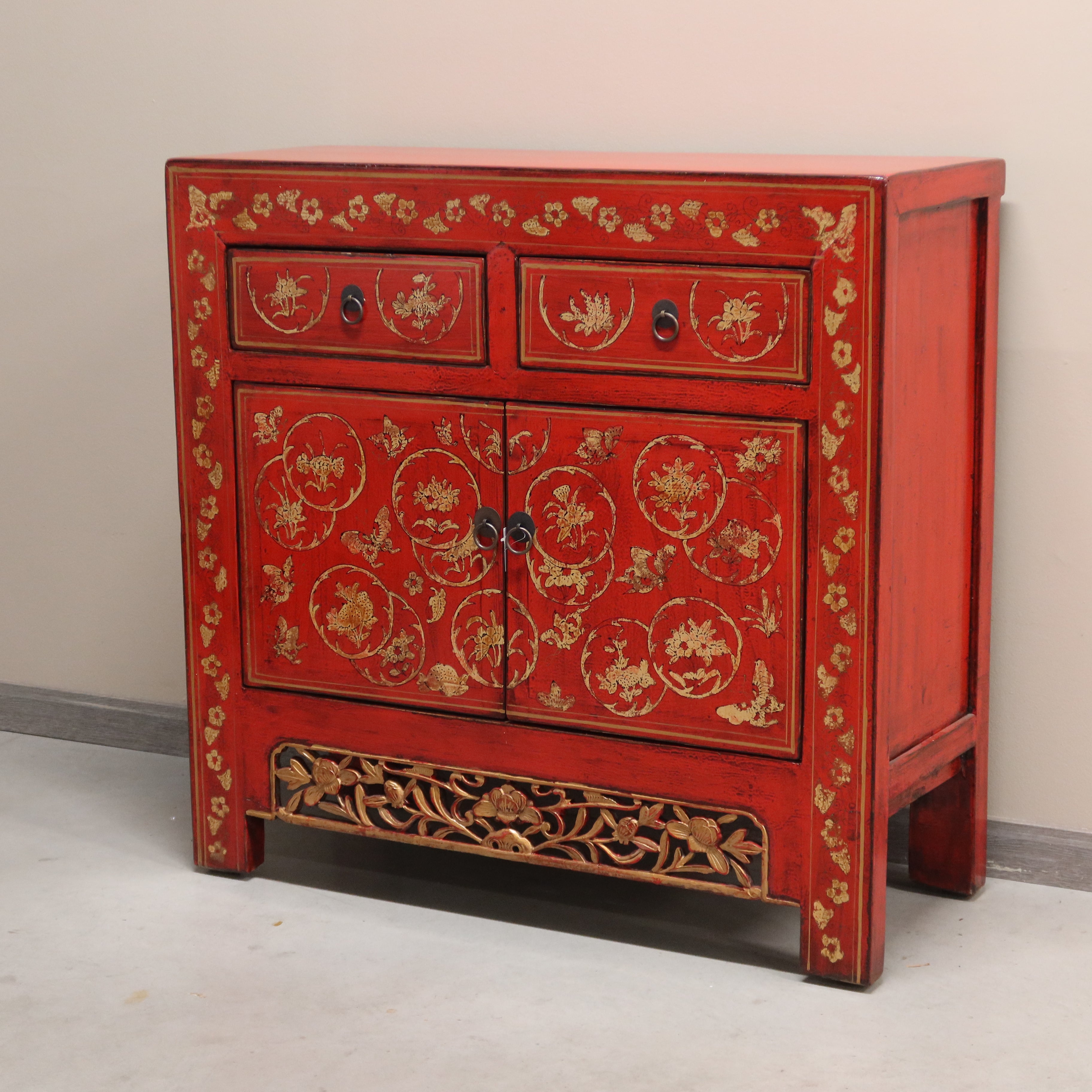 CREDENZINA SHANXI LACCA DECORATA