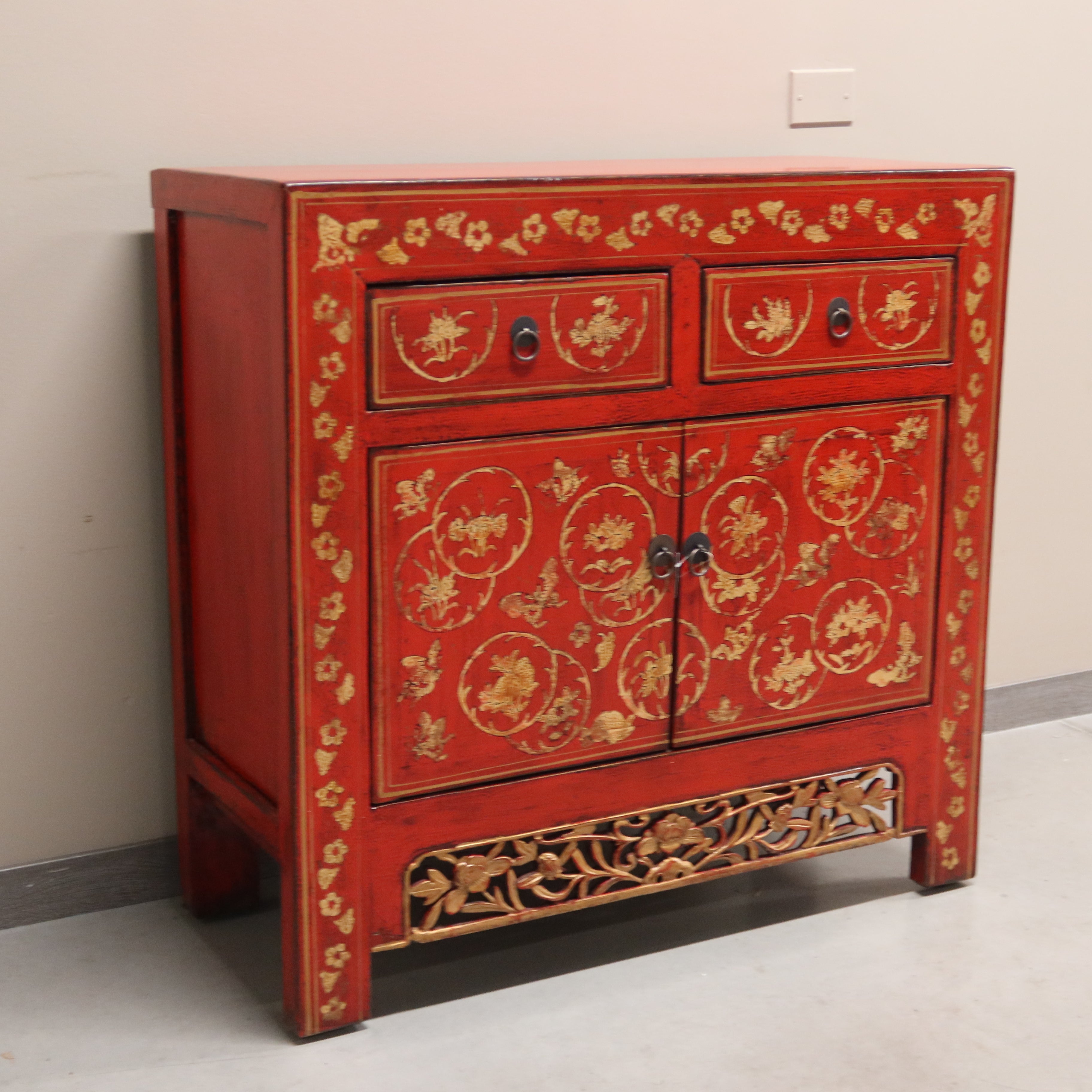 CREDENZINA SHANXI LACCA DECORATA