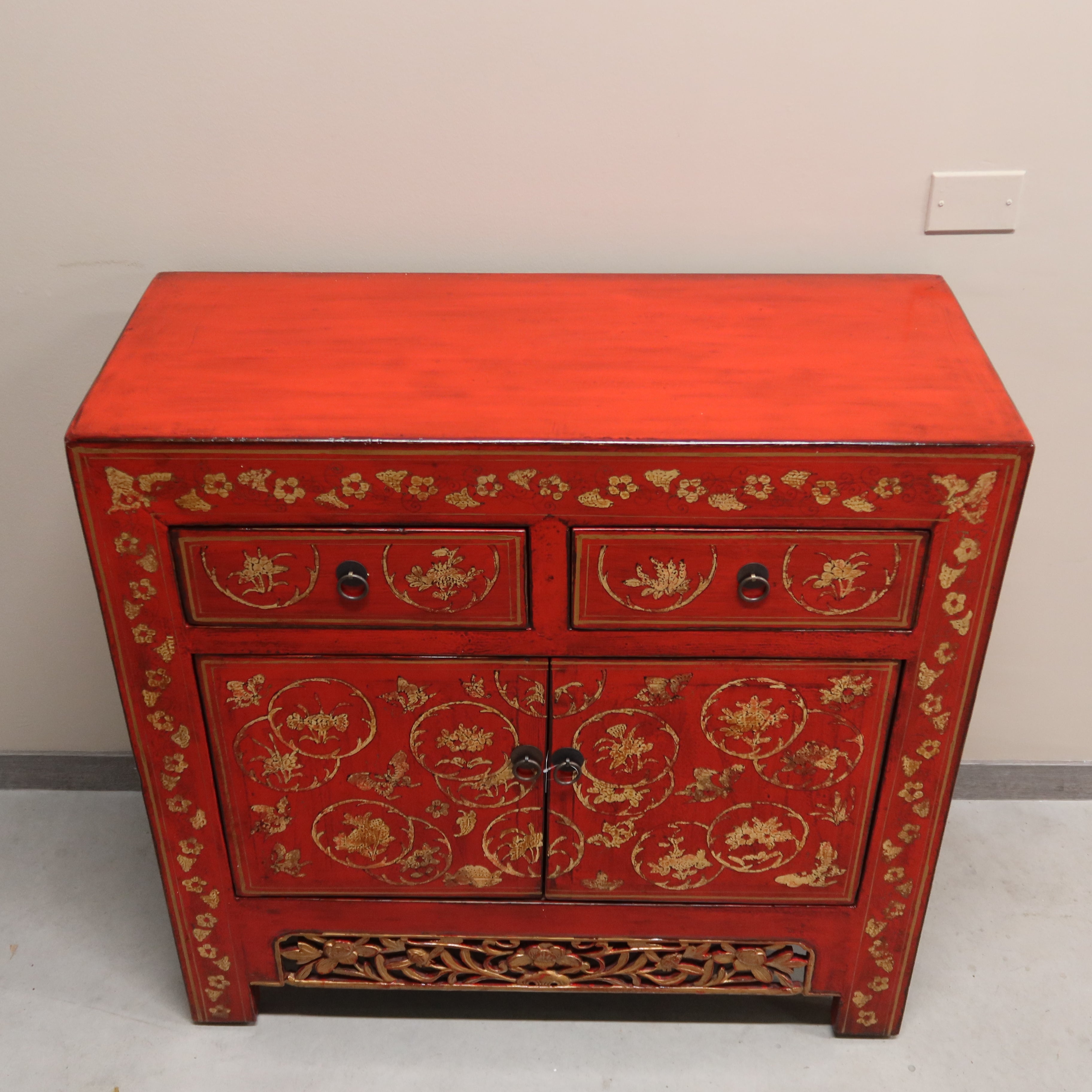 CREDENZINA SHANXI LACCA DECORATA