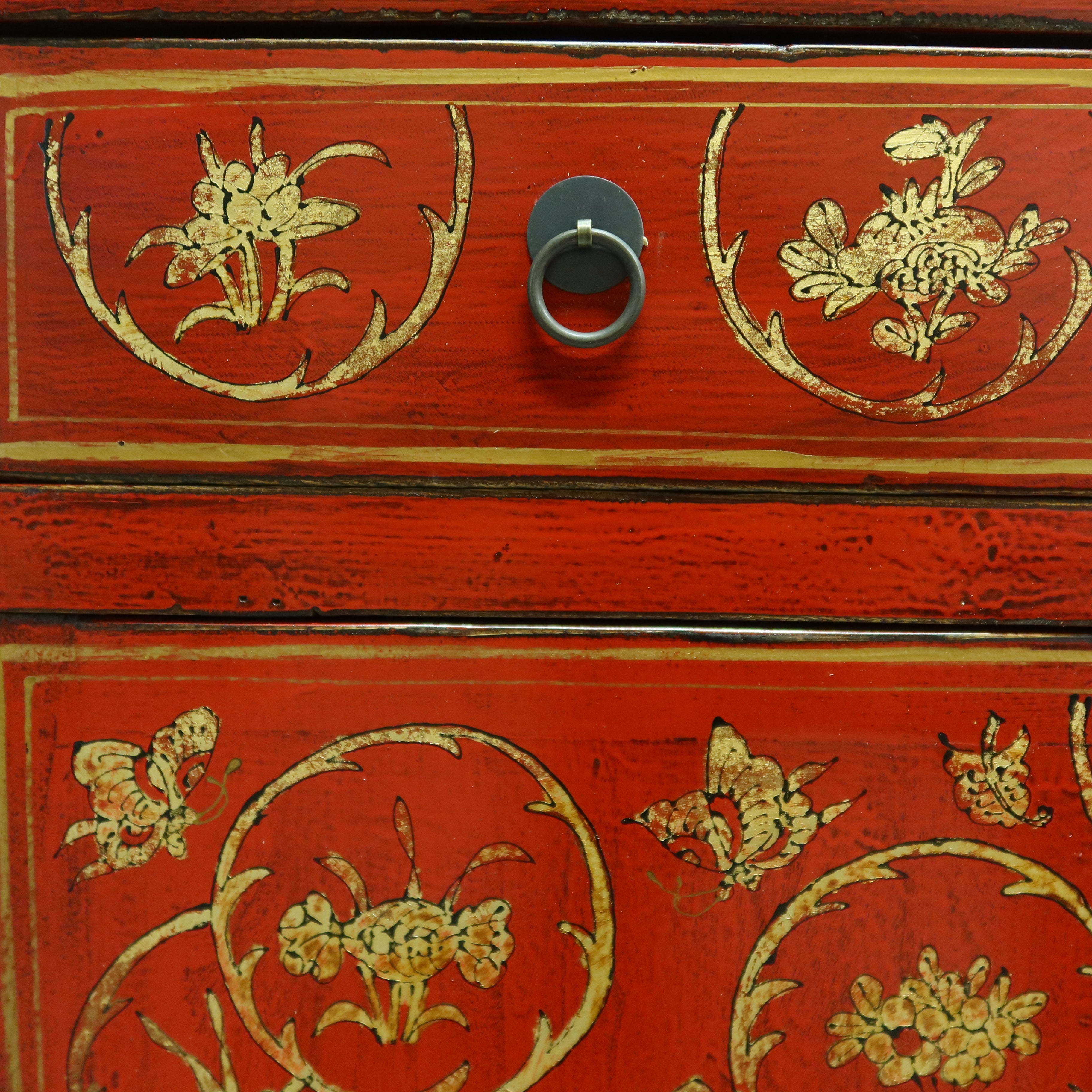 CREDENZINA SHANXI LACCA DECORATA