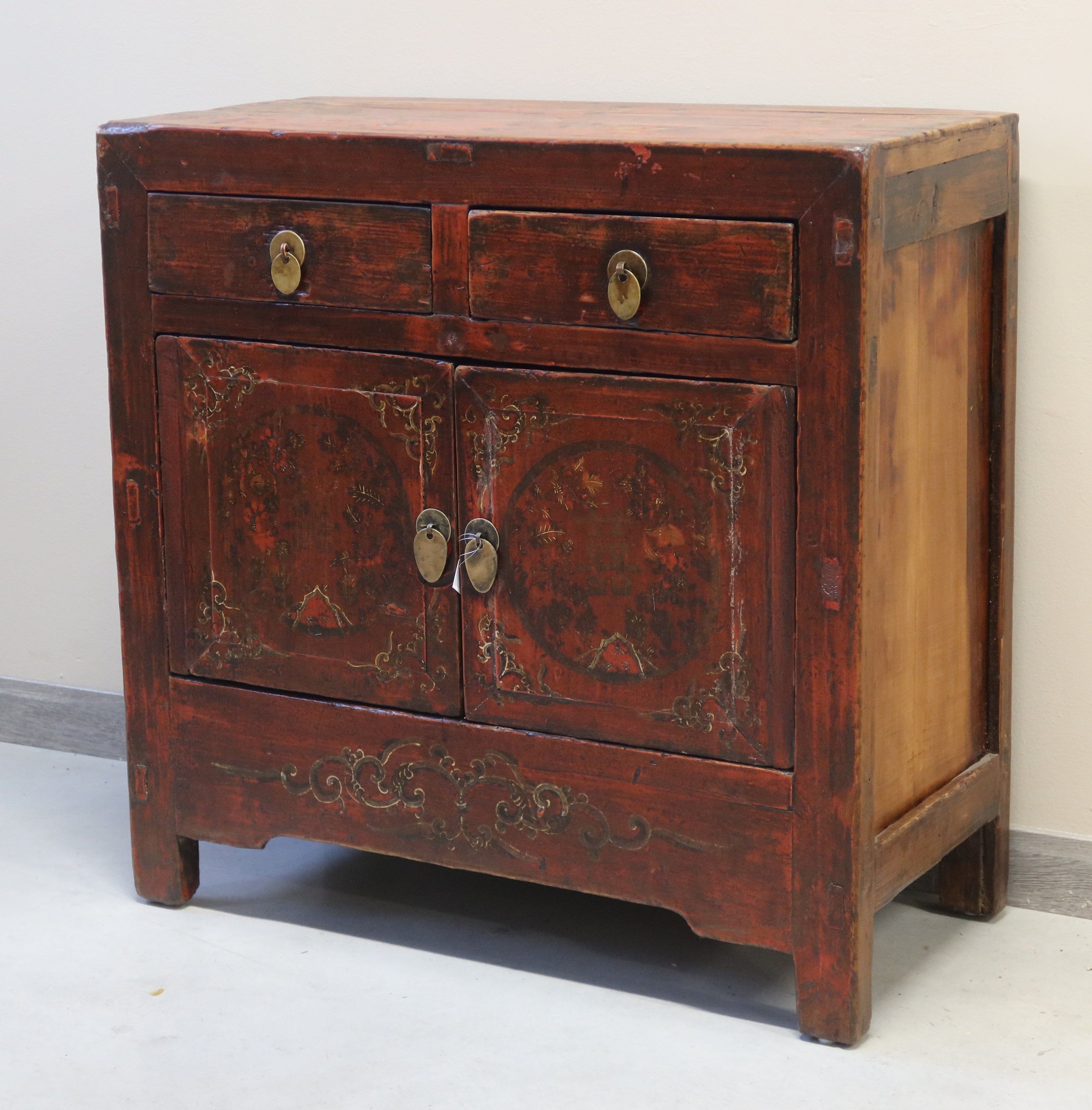 CREDENZINO MONGOLIA ANTE E CASSETTI