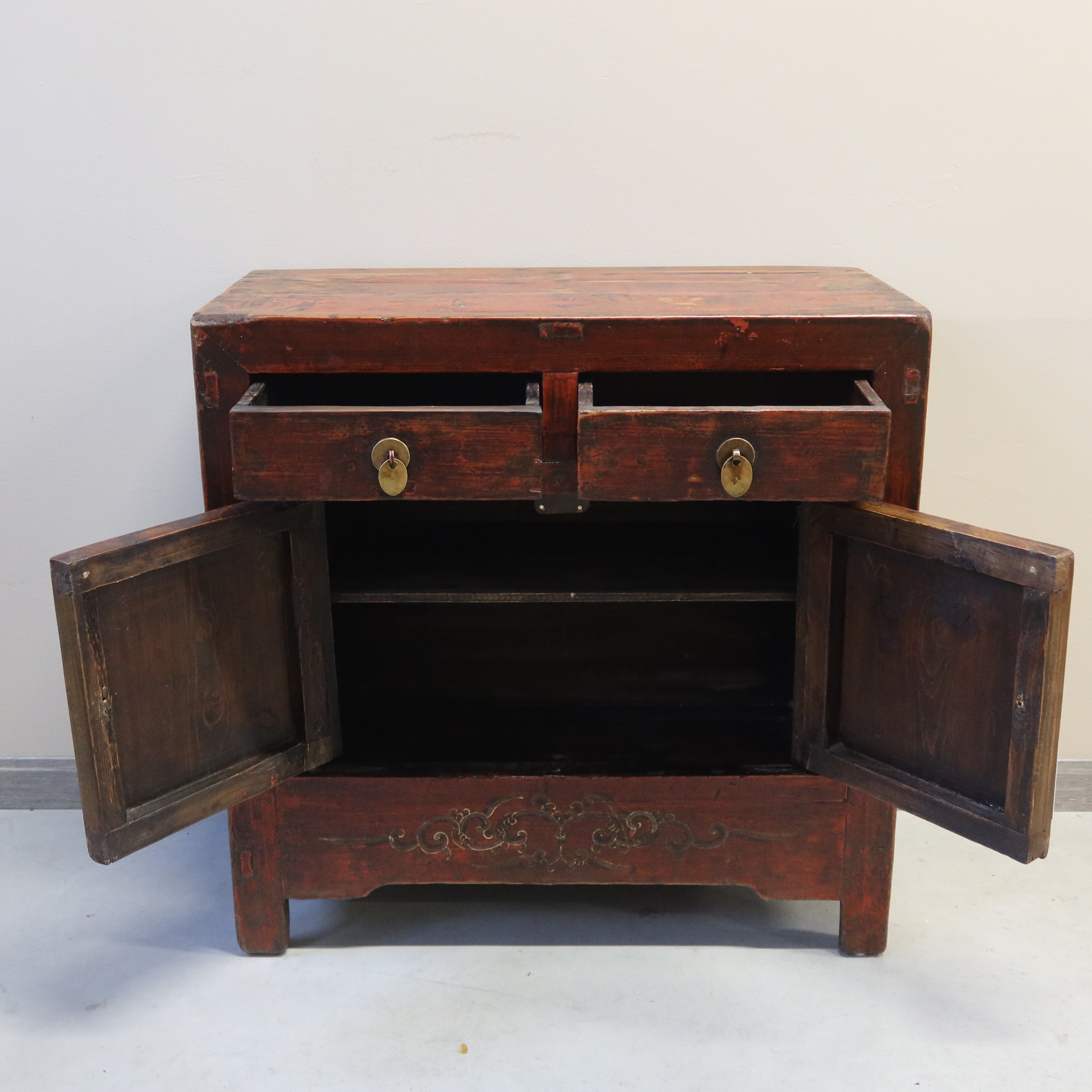 CREDENZINO MONGOLIA ANTE E CASSETTI