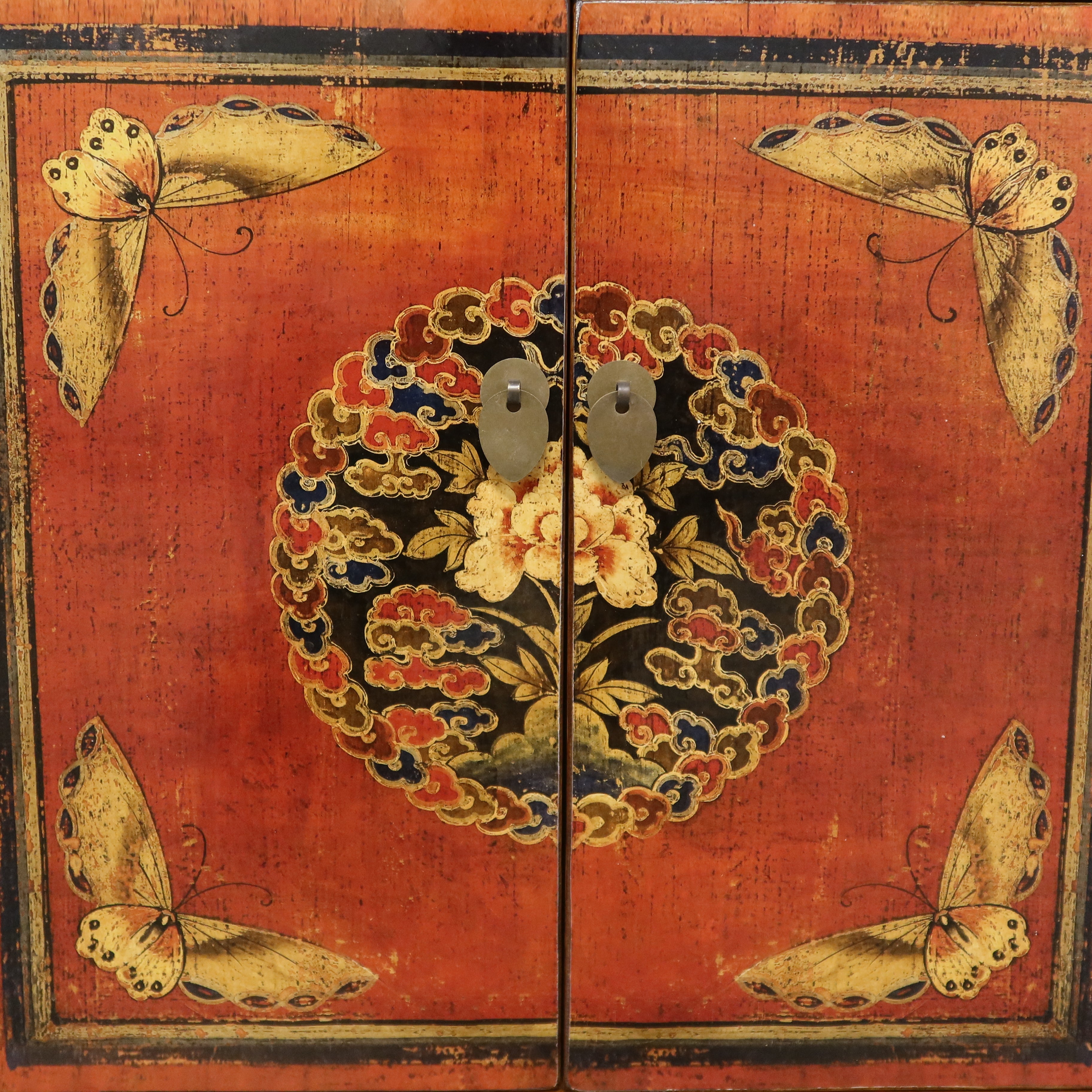 CREDENZINA MONGOLIA DECORATA