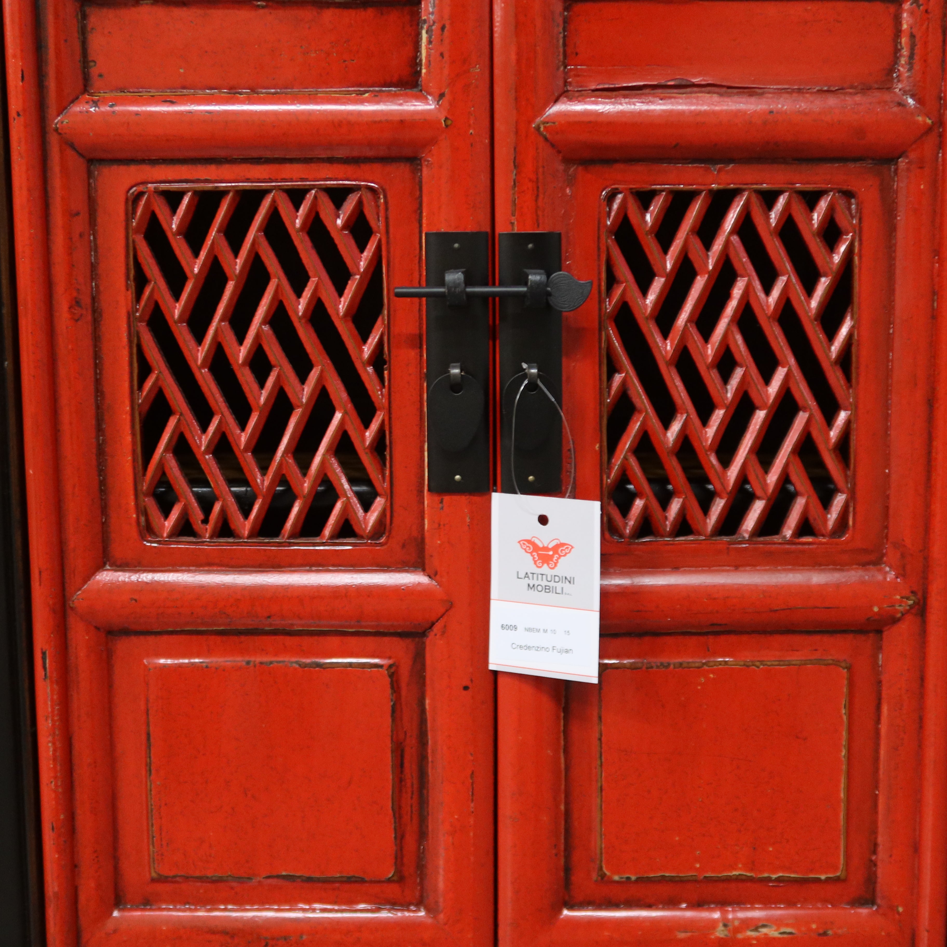 CREDENZINO ALTO DEL FUJIAN LACCA BICOLORE