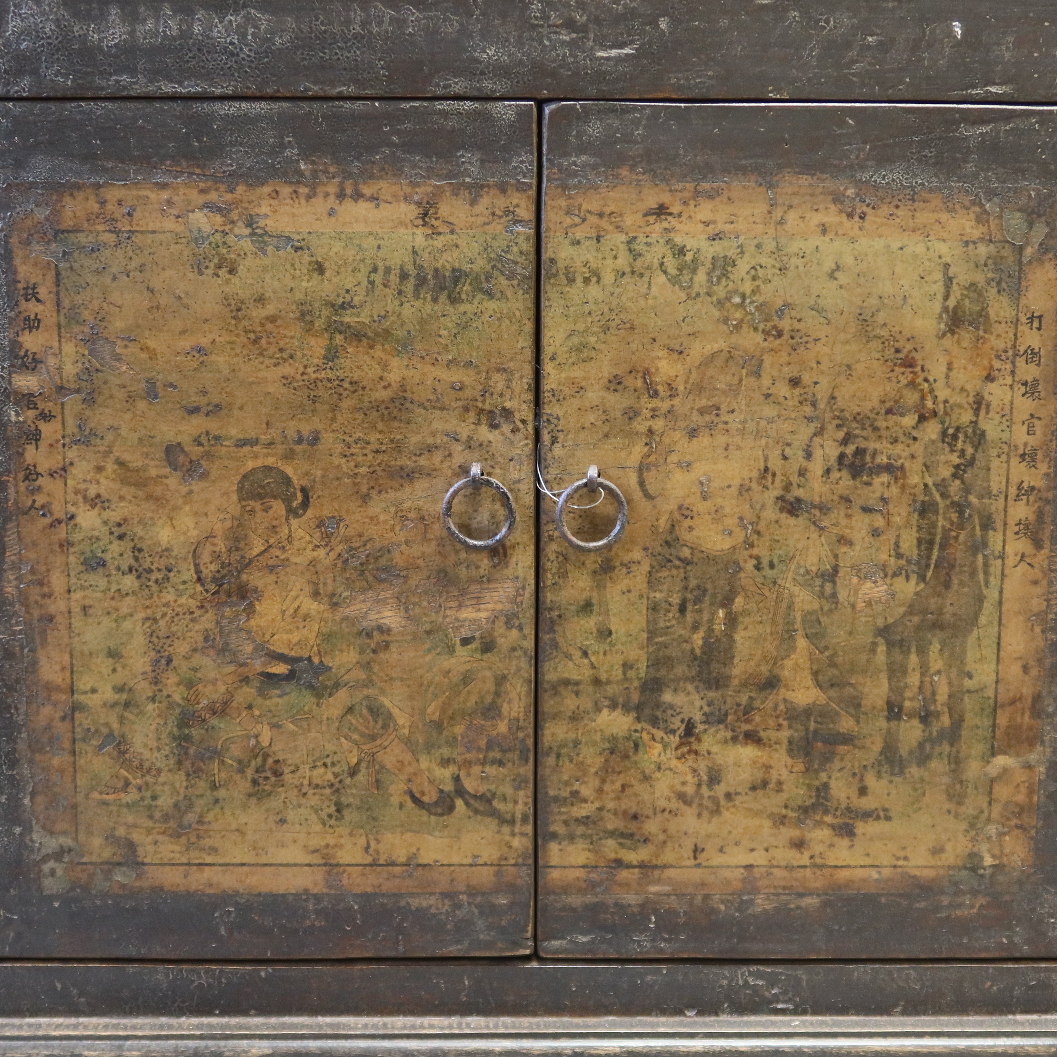 CREDENZINO CINESE OPERA DI PECHINO