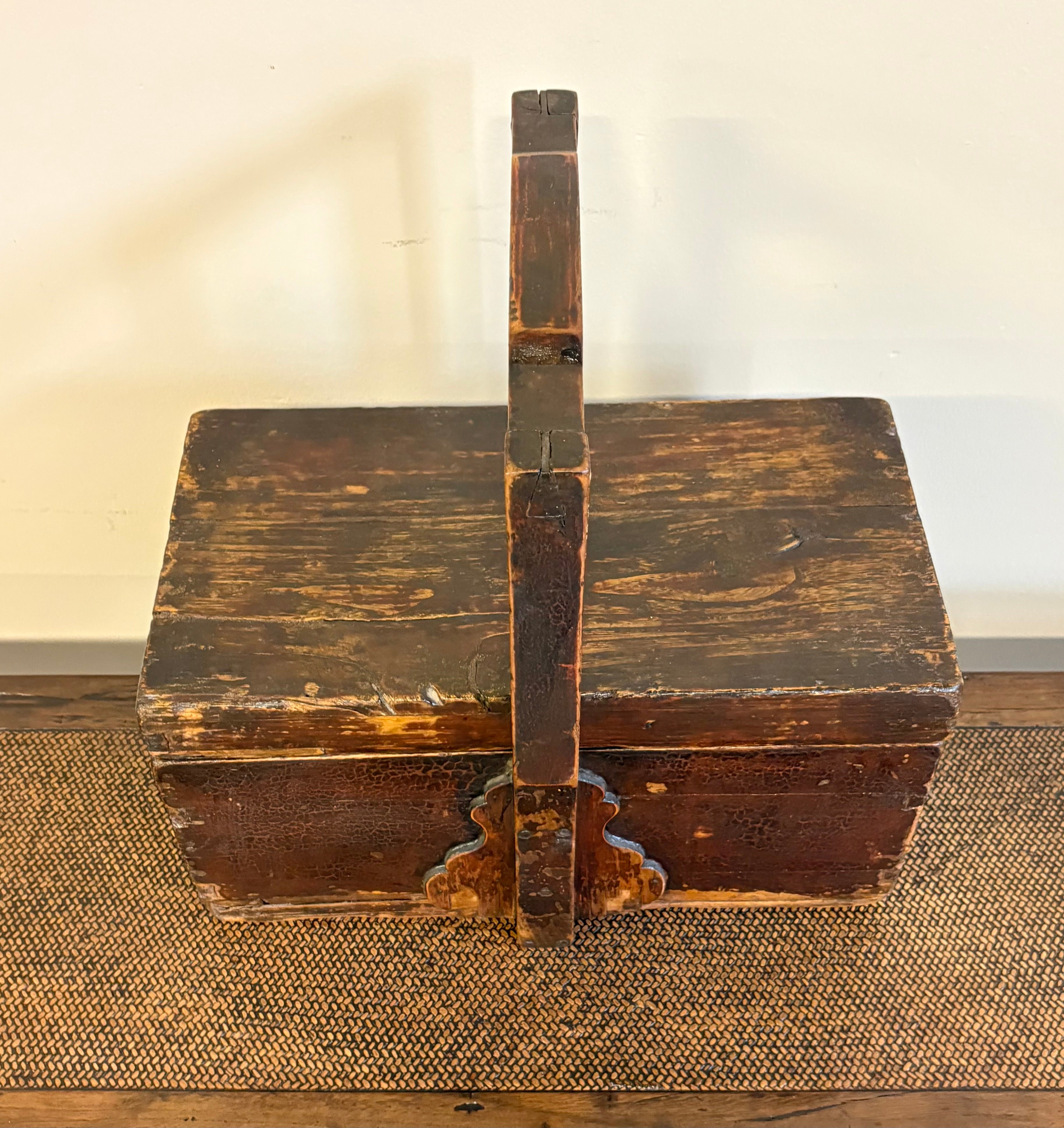 CESTINO CONTENITORE CON MANICO