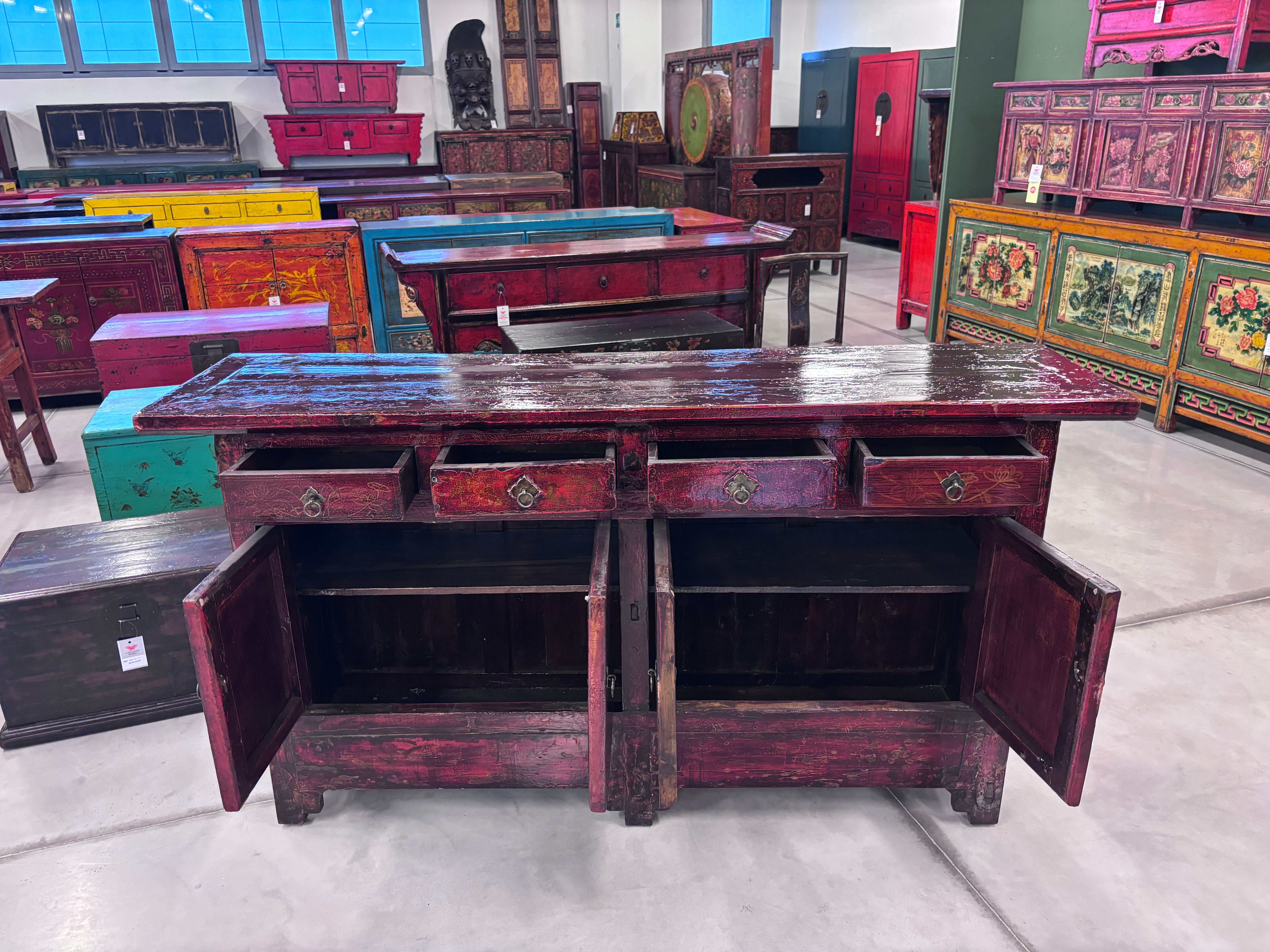 BUFFET CINESE IN LACCA TOP AGGETTANTE