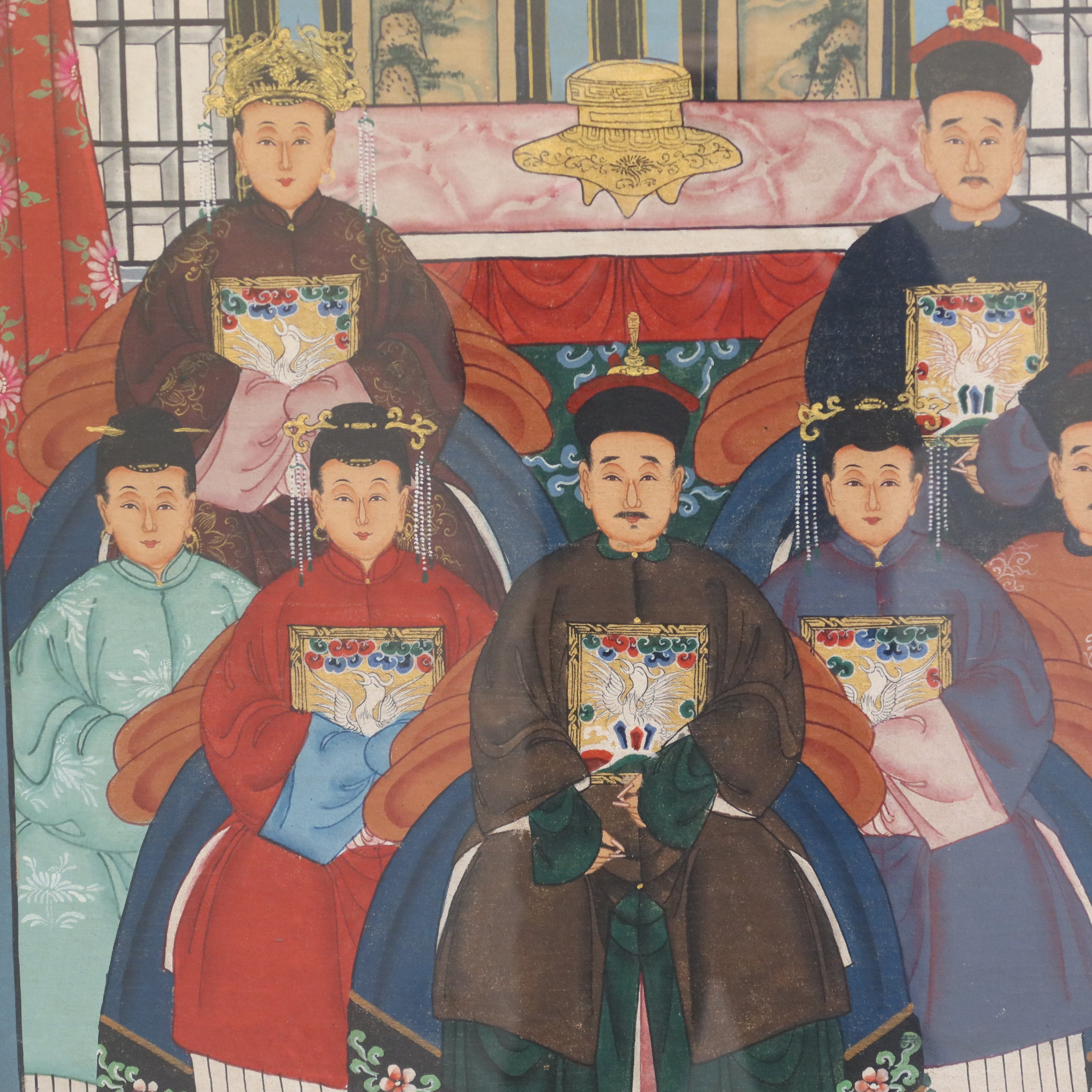 QUADRO "FAMIGLIA IMPERIALE CINESE"