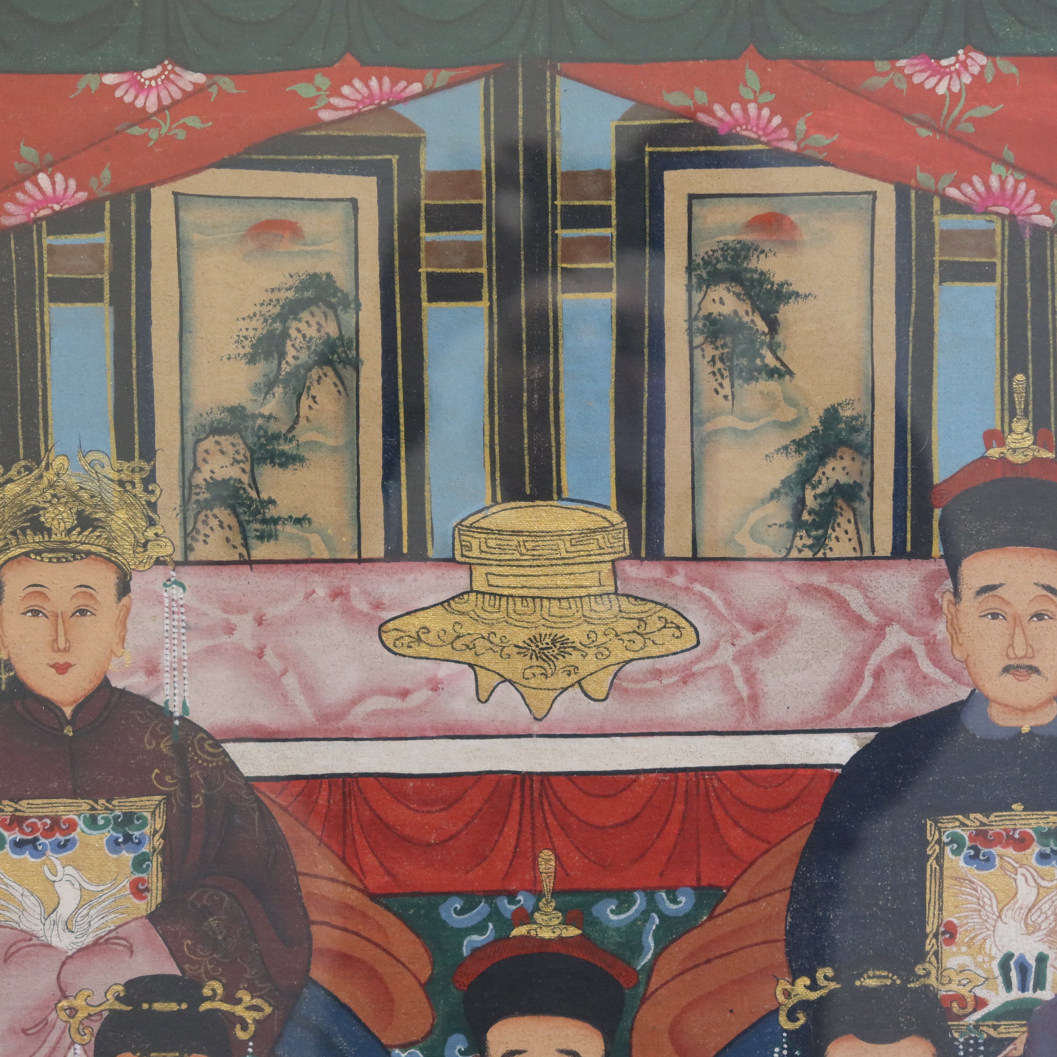 QUADRO "FAMIGLIA IMPERIALE CINESE"