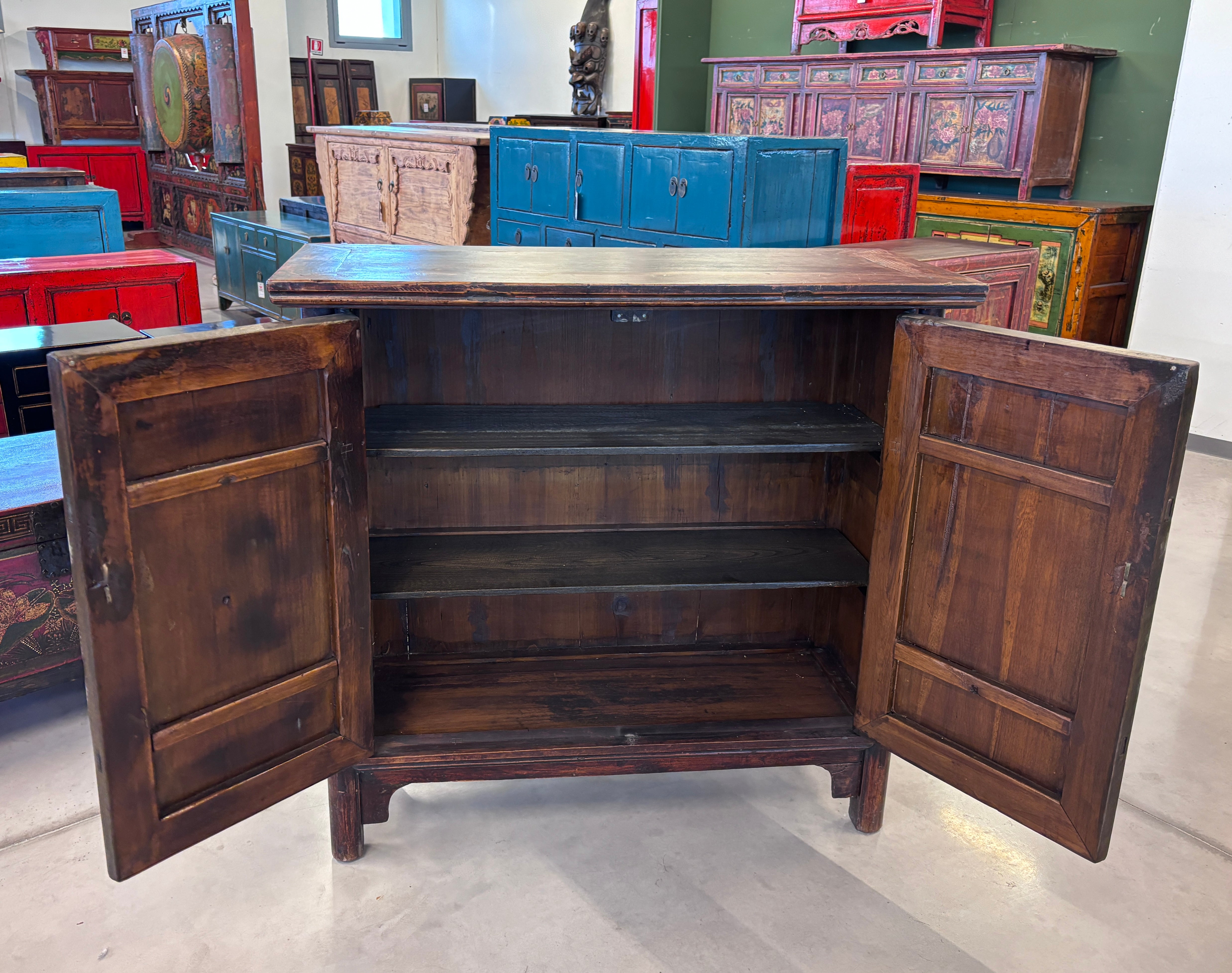 CREDENZA OLMO CINESE 2 ANTE