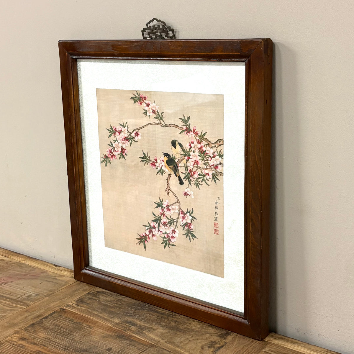 STAMPA CINESE CON CORNICE