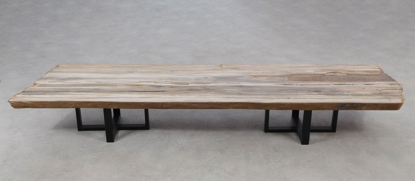 Lastra per tavolo in legno pietrificato - 55331