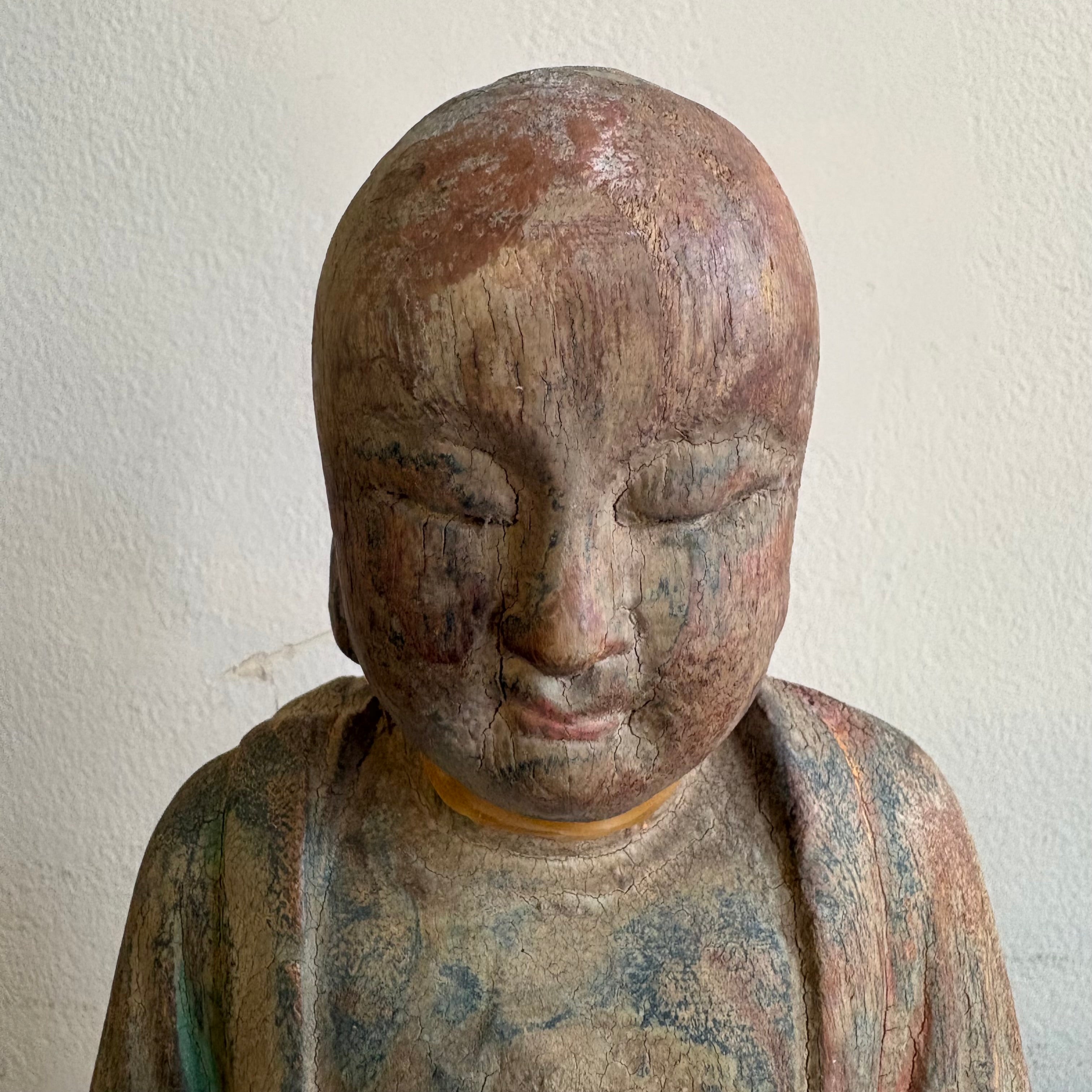 STATUETTA LIGNEA BUDDHA