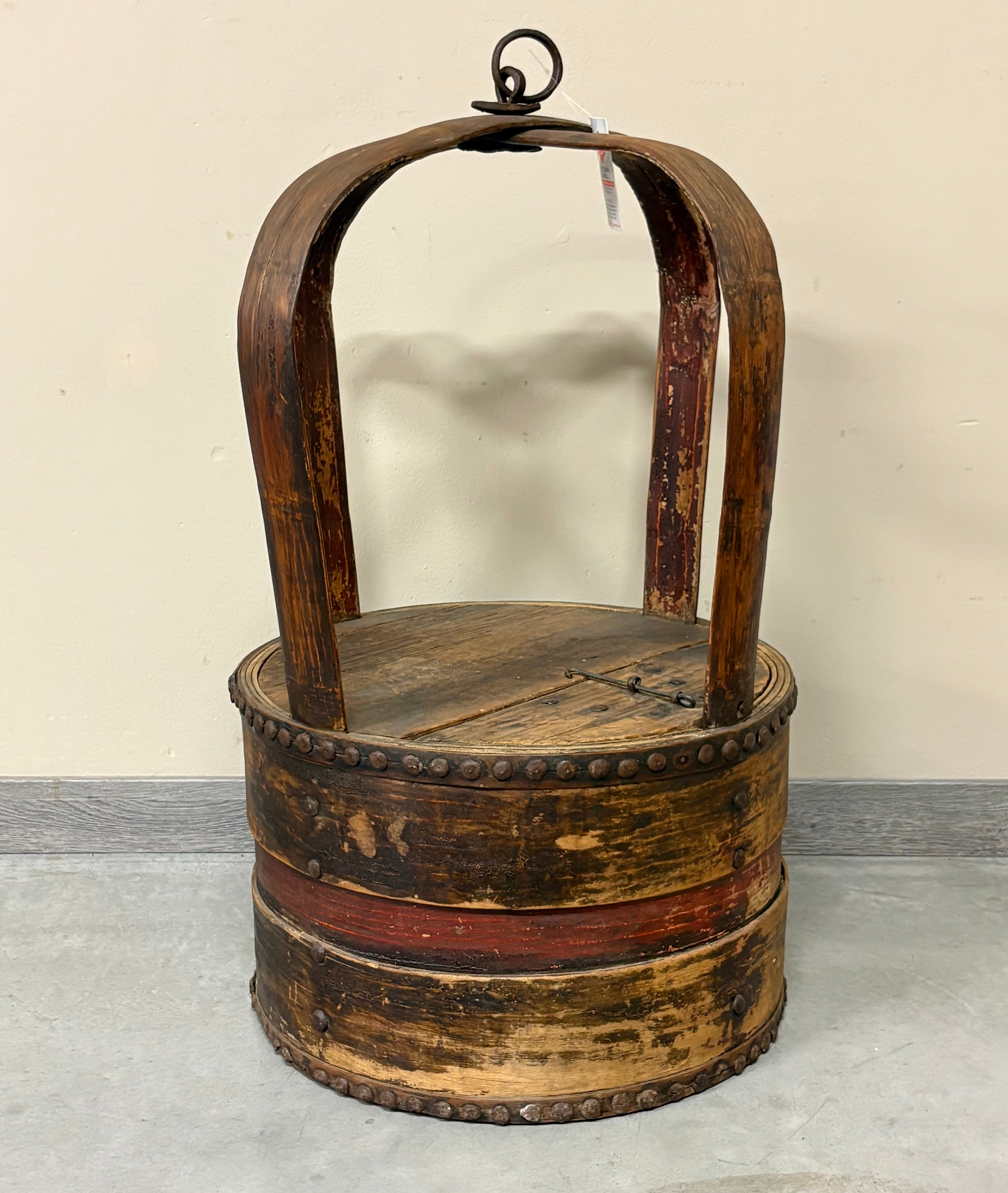 CESTO PORTA DUMPLING CON GRANDE MANICO