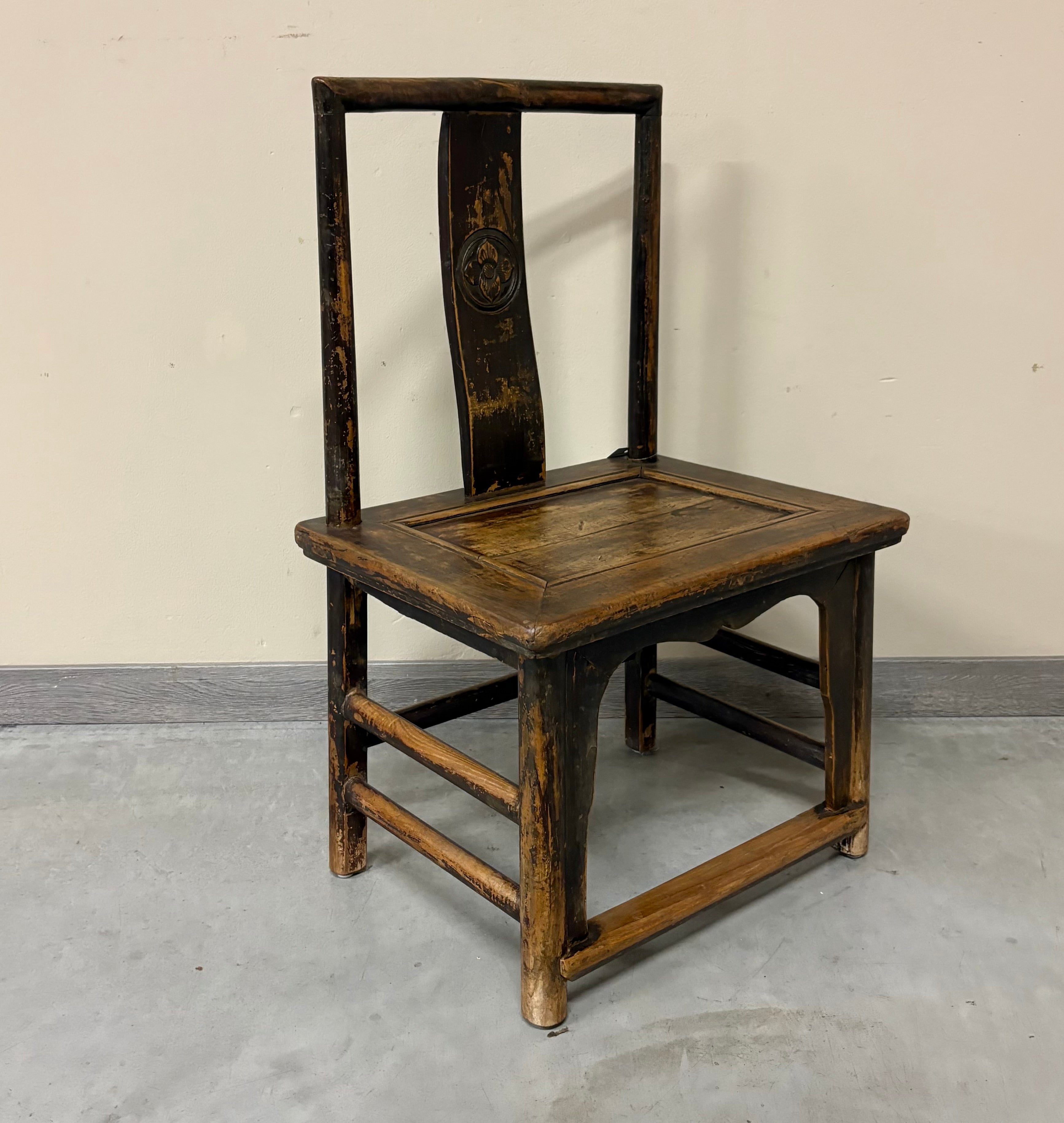 BASSA SEDIA CINESE SENZA BRACCIOLI