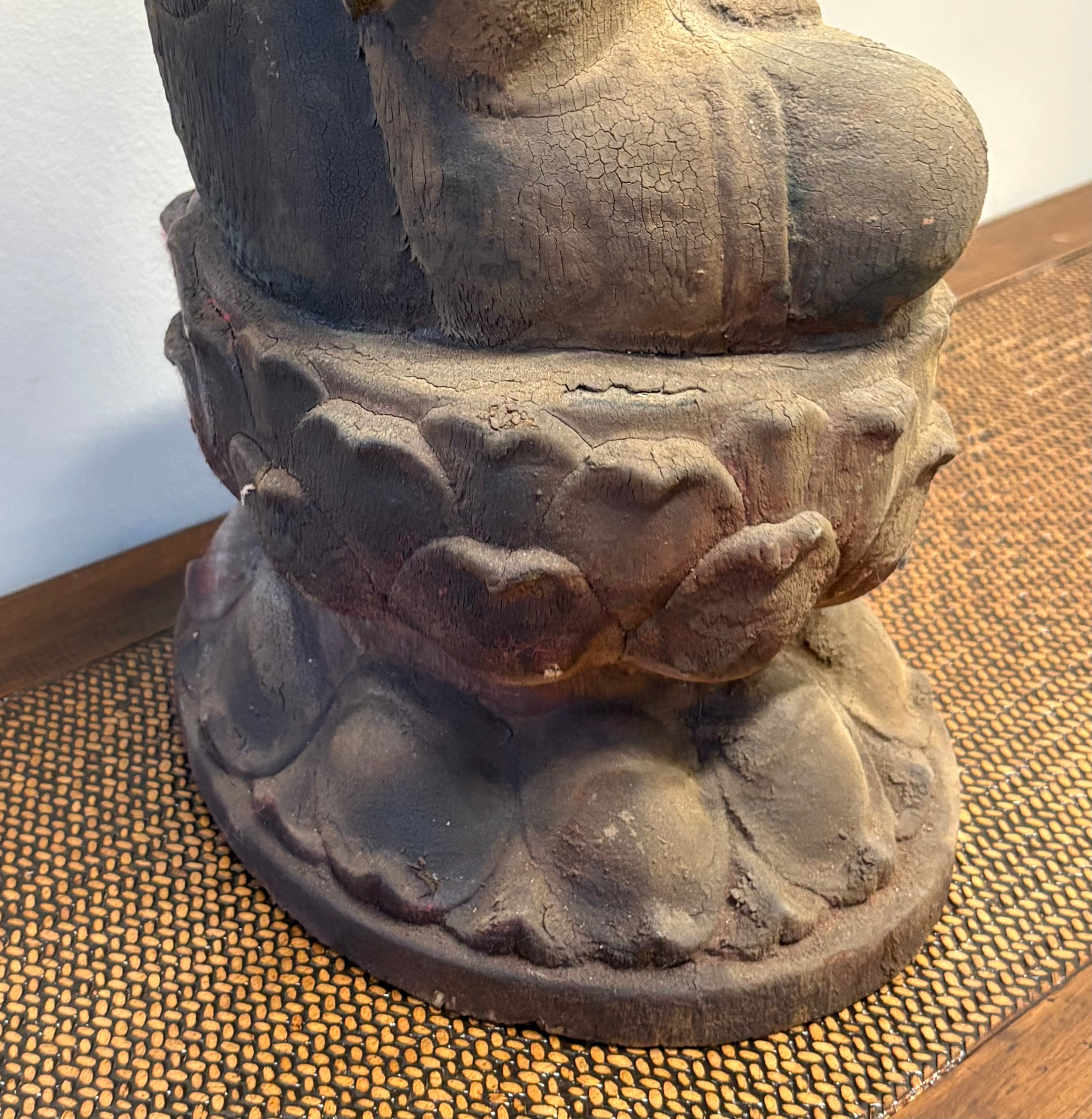 STATUA LIGNEA CINESE